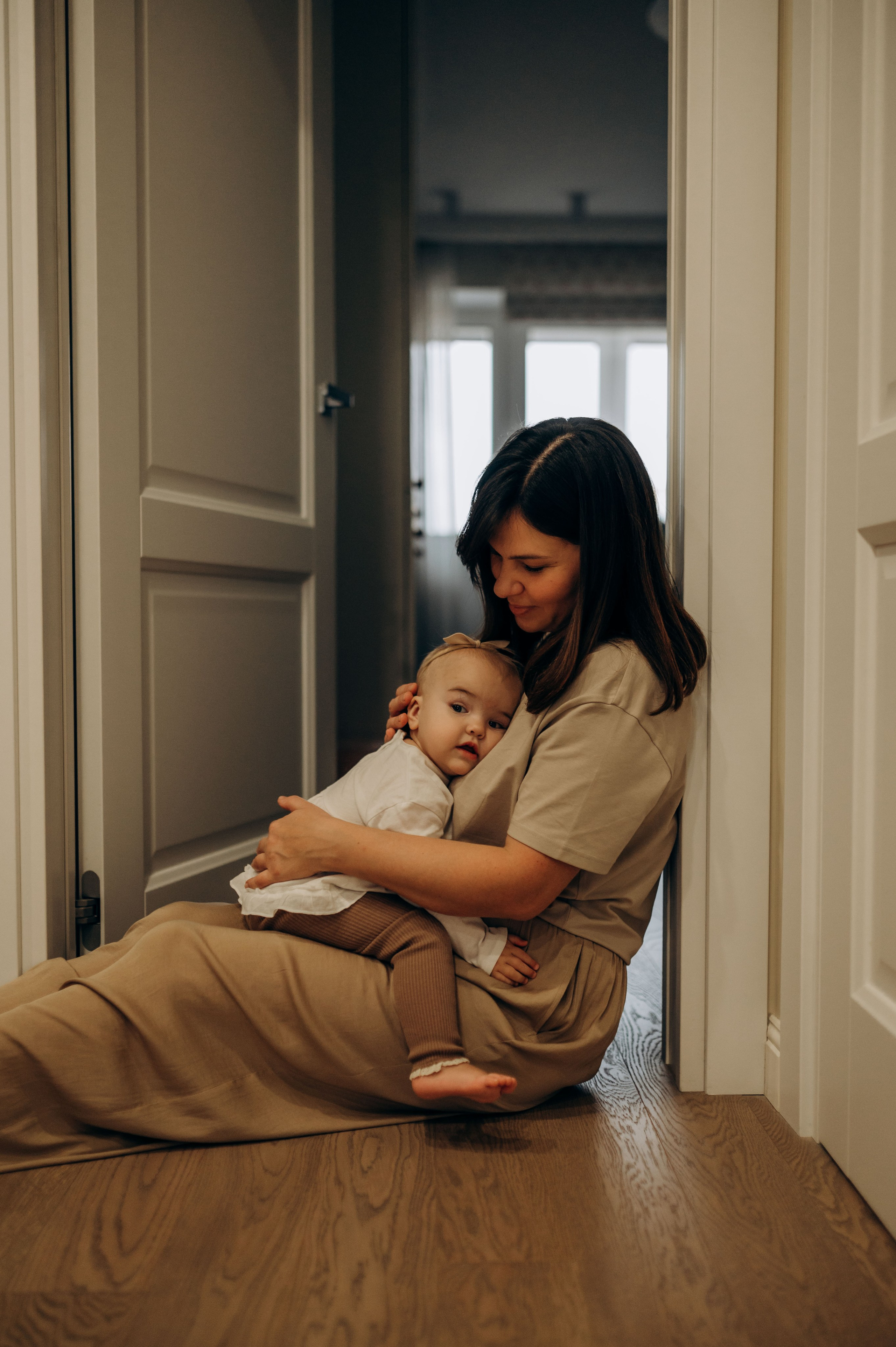 Годик младшей сестрёнке. Семейный фотограф в Домодедово и Москве Елена Пичугина