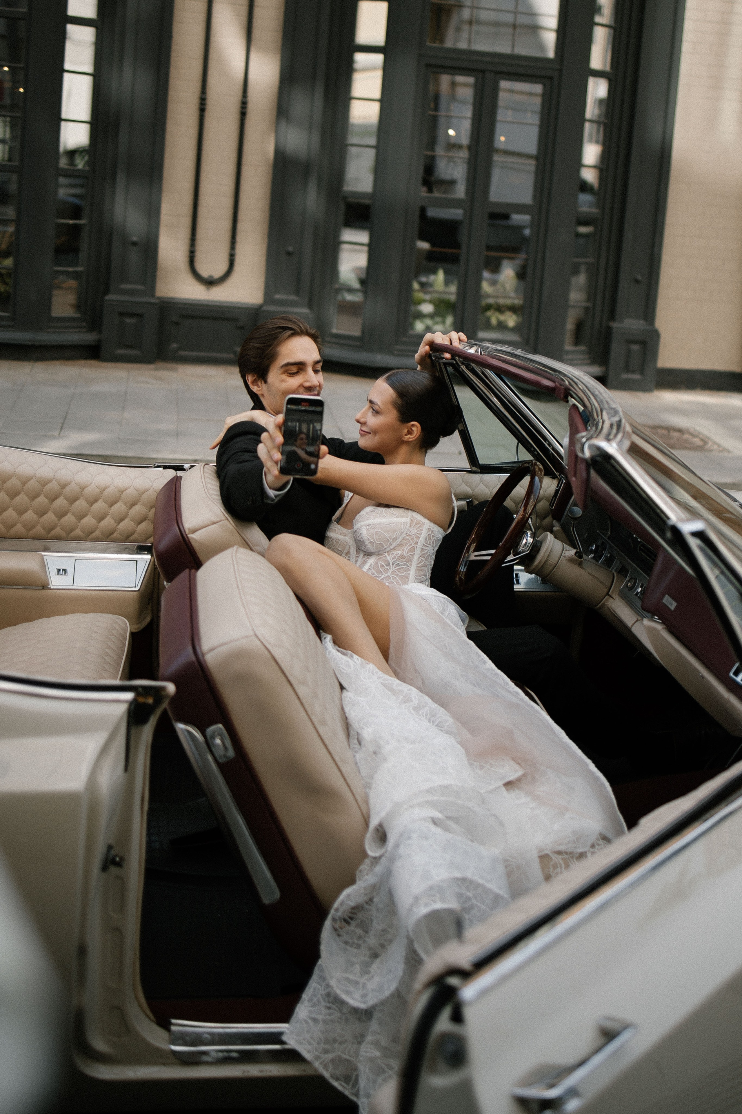 На кабриолете. Фотограф Родионова Екатерина в Москве и Оренбурге