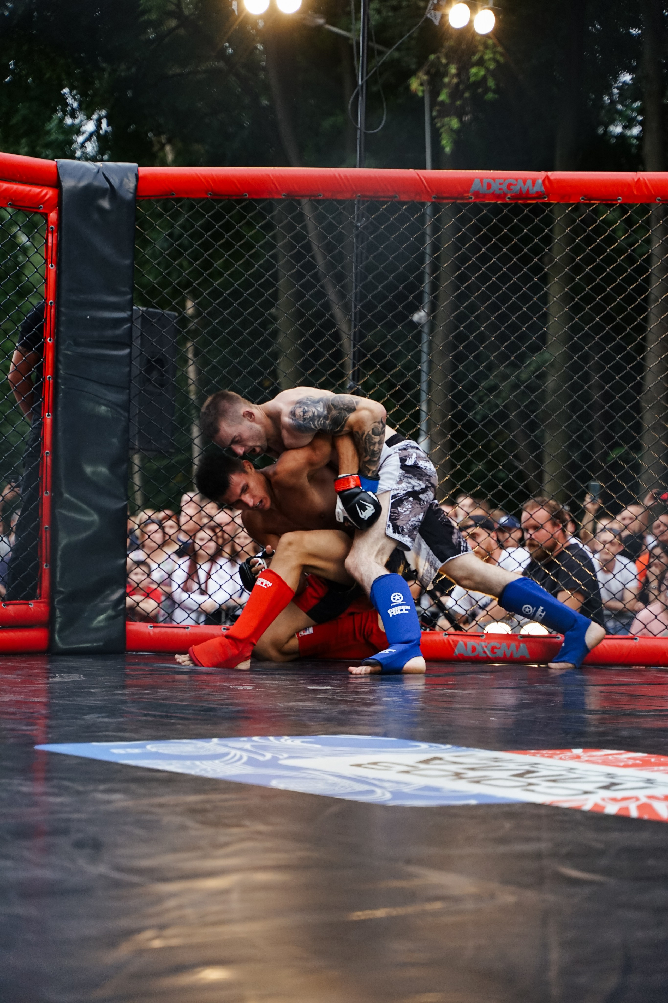 Вечер боев в ЦПКиО. Фотограф Надежда Погребняк | Рязань | Москва