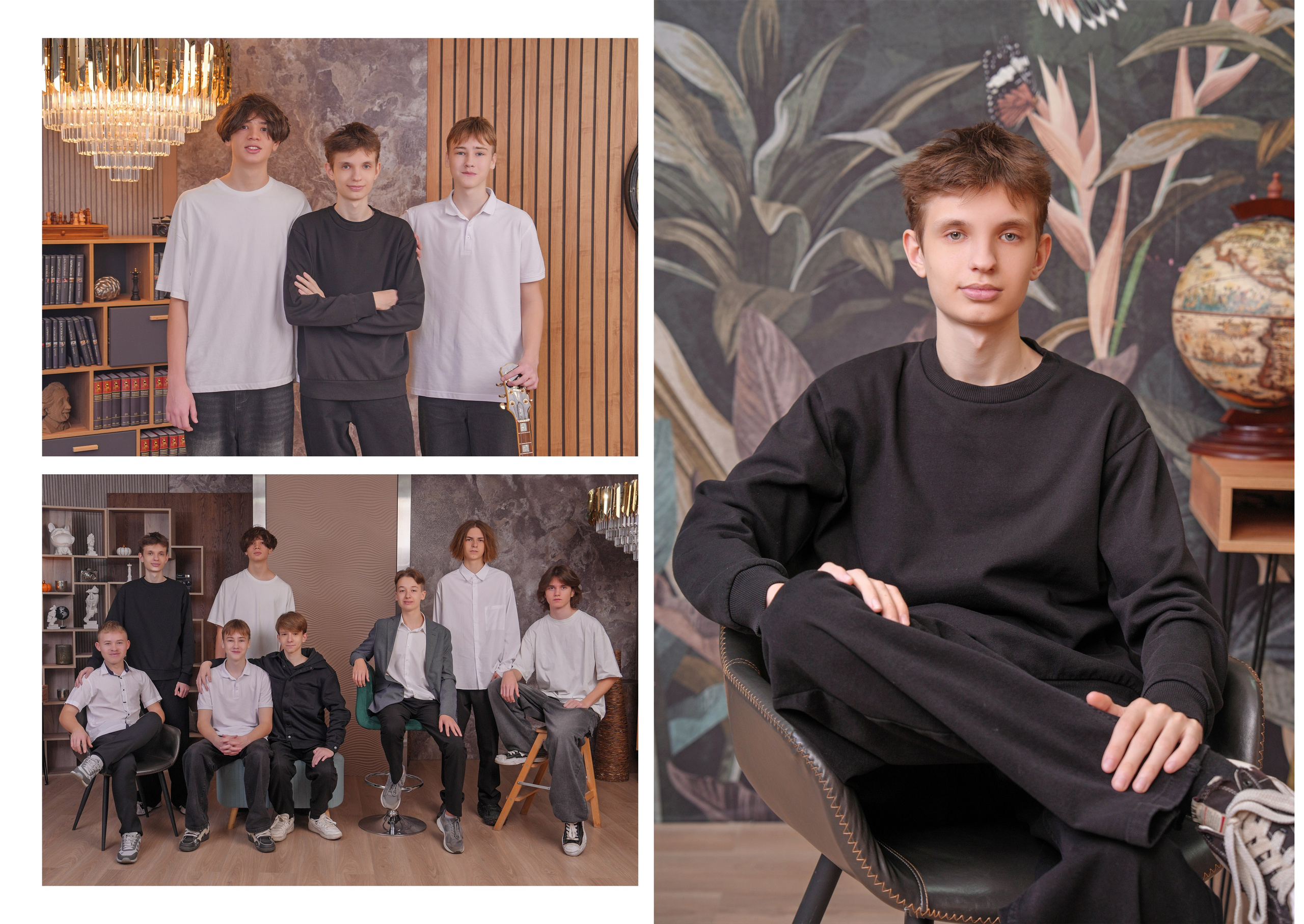 ШКОЛА 19 — 9 «В» класс. Красивый выпускной альбом в Краснодаре