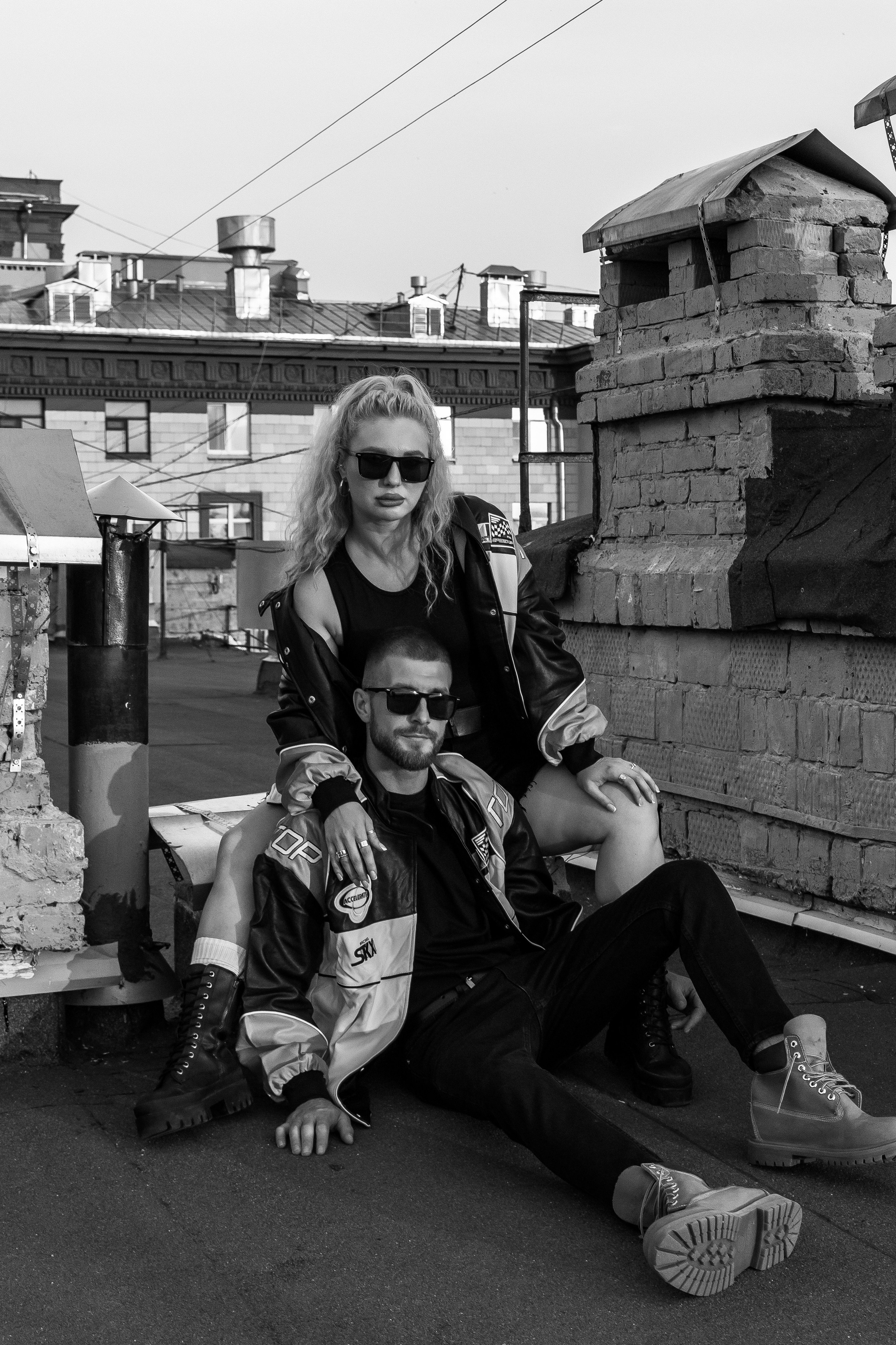 На крыше. Женский фотограф Москва, Лобня