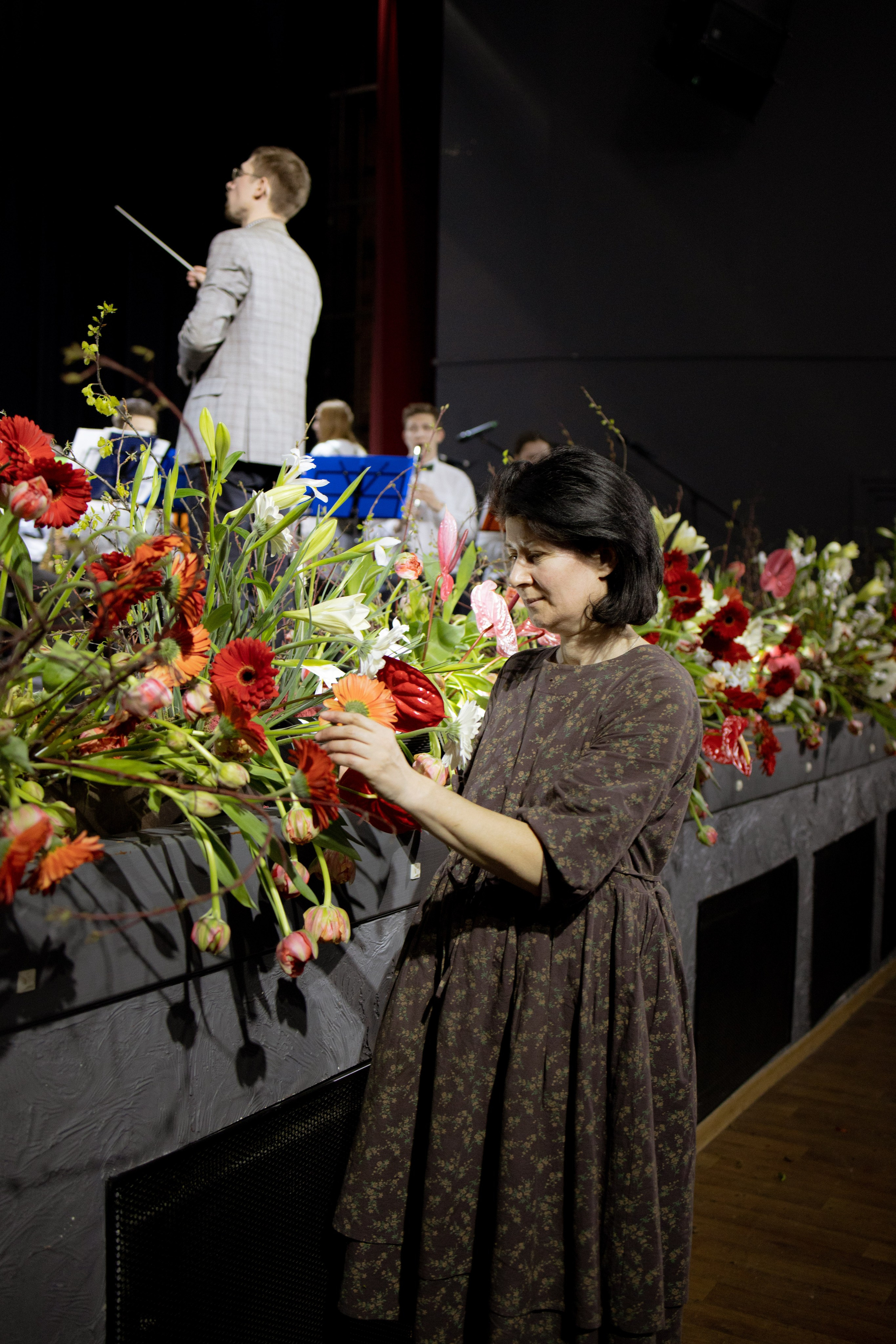 Оформление Отчетного концерта Музыкальной школы Глазунова. Оформление свадеб, декор свадеб Вера Маркова, Москва