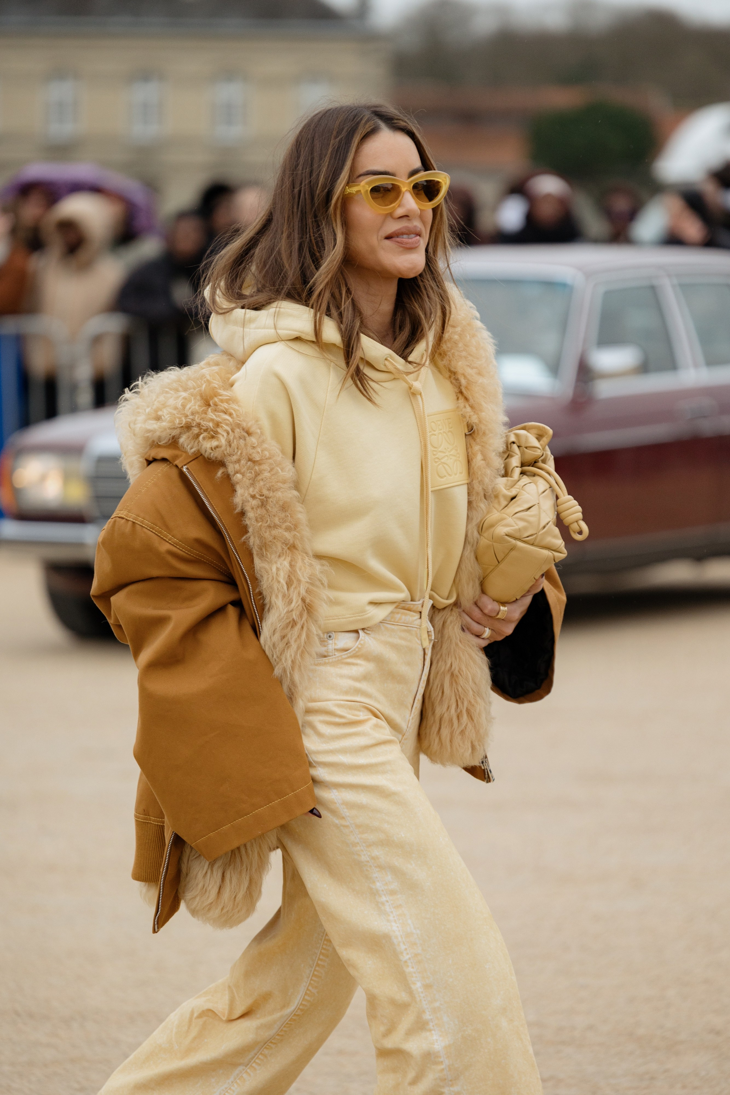 LOEWE PFW WOMENSWEAR FALL-WINTER 24/25. Photographer in Milan Ivan Goncharov