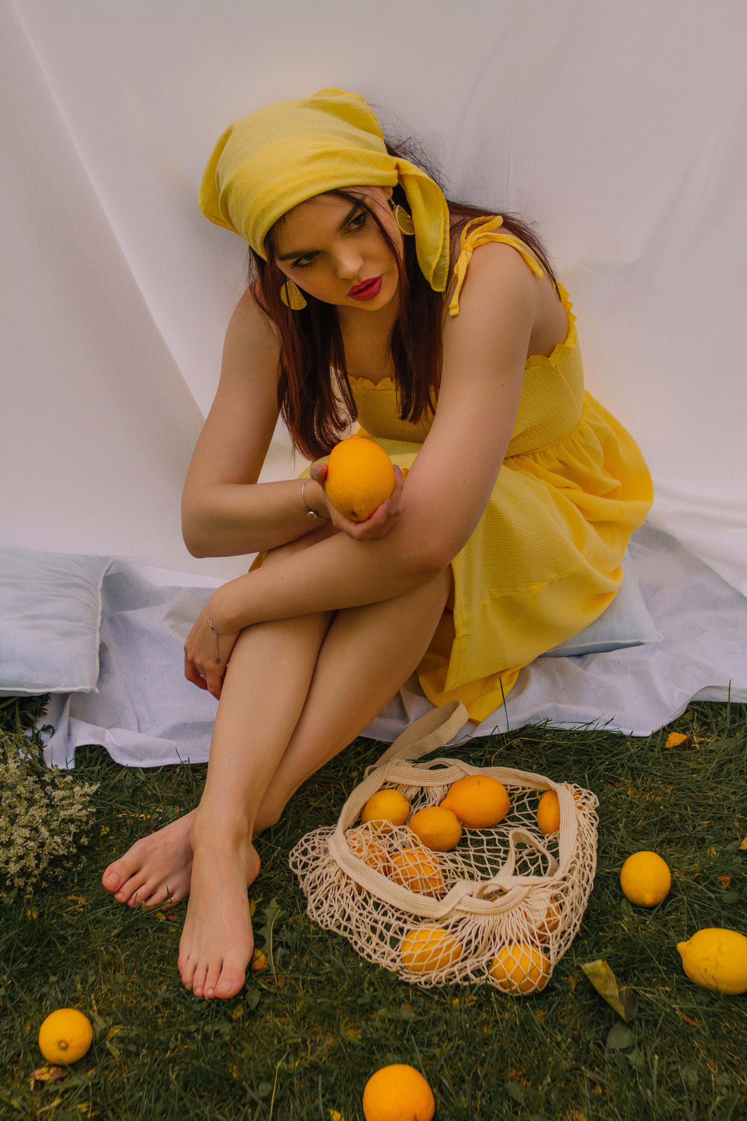 Лимоны в парке. Создадим шедевр? Виталина и её фотоискусство