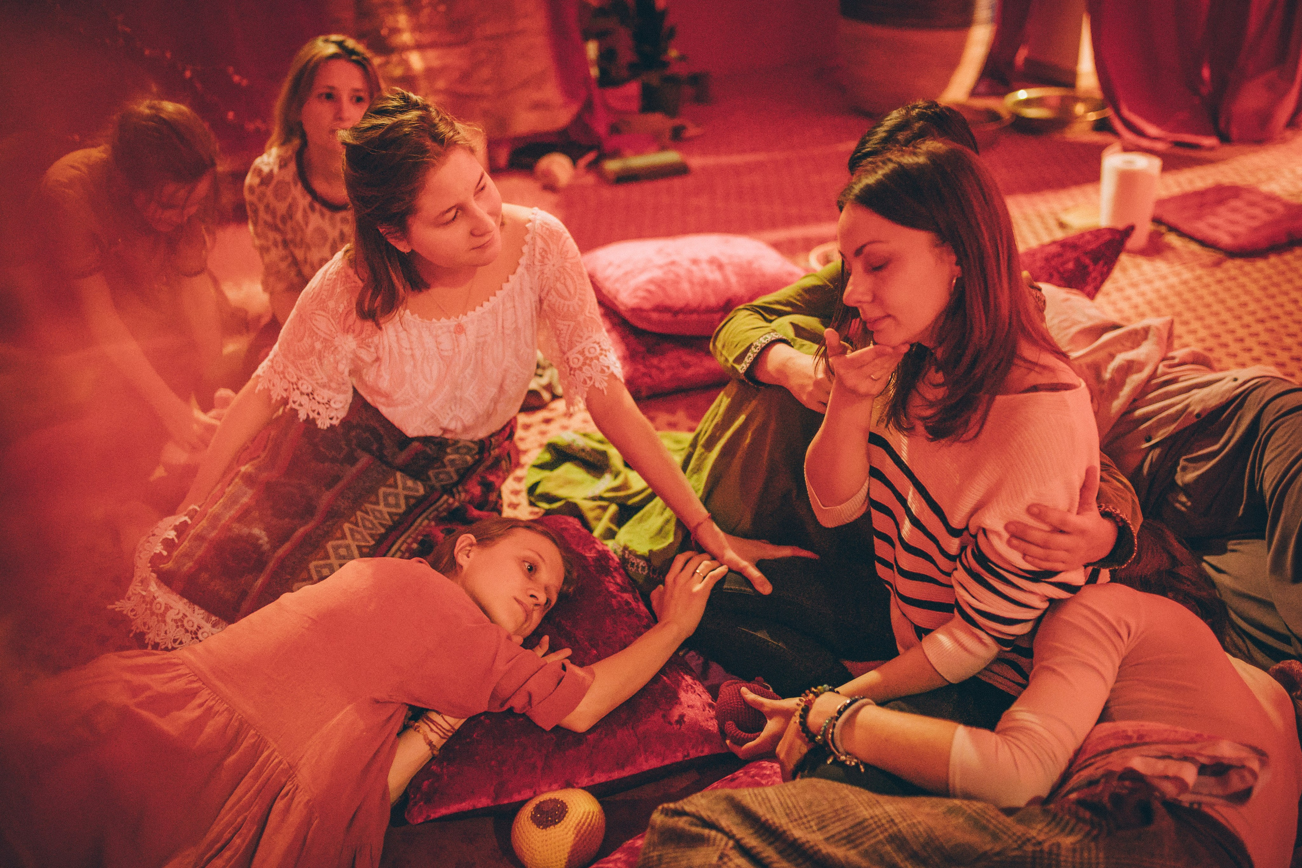 Сакральные женские круги. Фотограф Лебедева Наталья