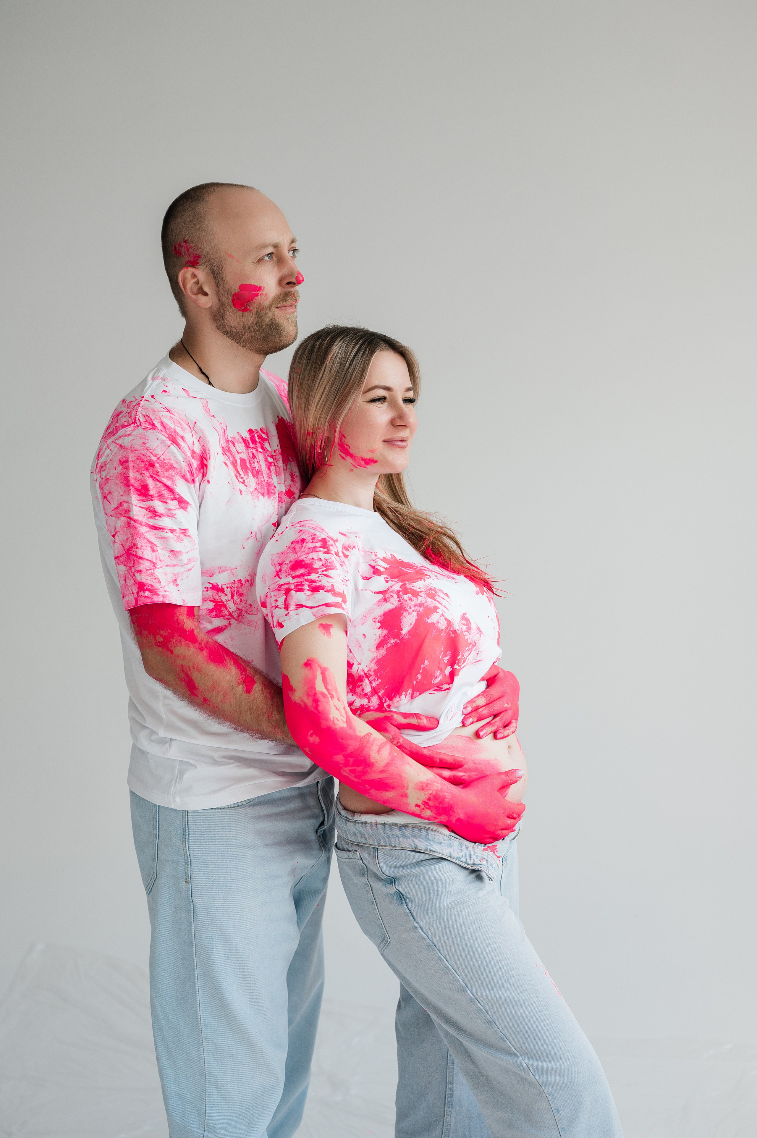 Гендер пати с красками. Свадебный и семейный фотограф в Краснодаре Алина Мельник