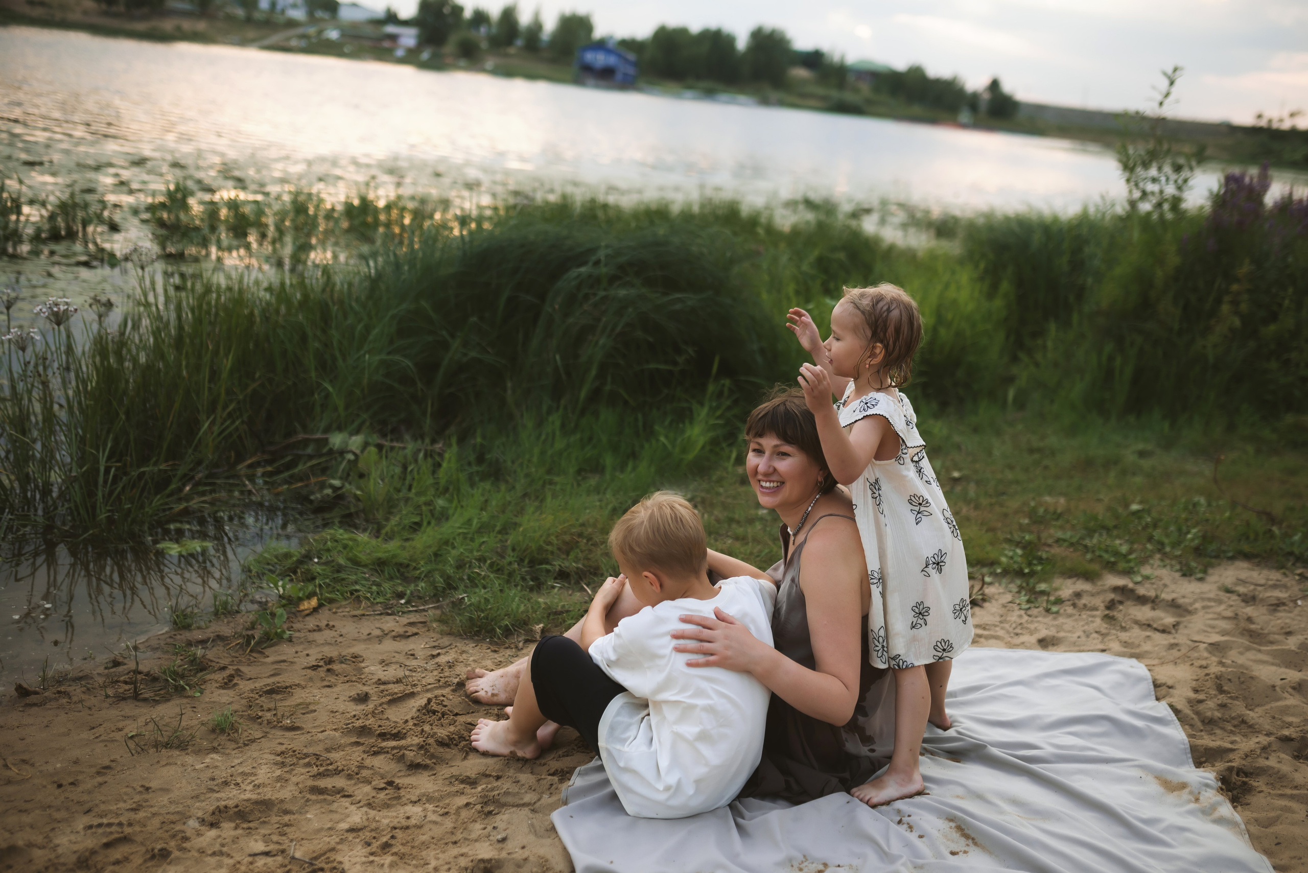 Света, Максим, Никита и Даша. Семейный и портретный фотограф Нижний Новгород
