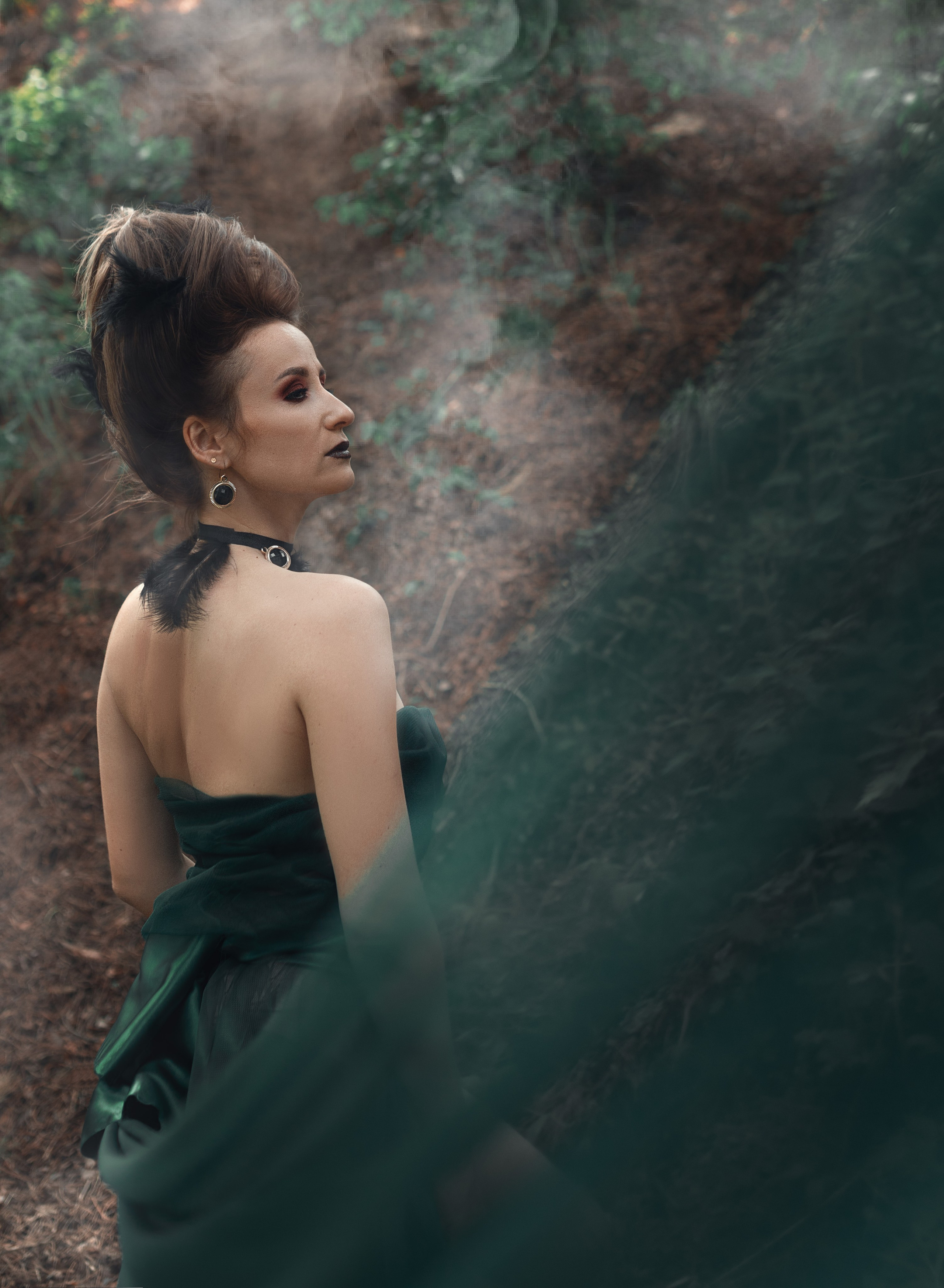 Witch of the green forest. Портретный фотограф Кристина Лукьянова