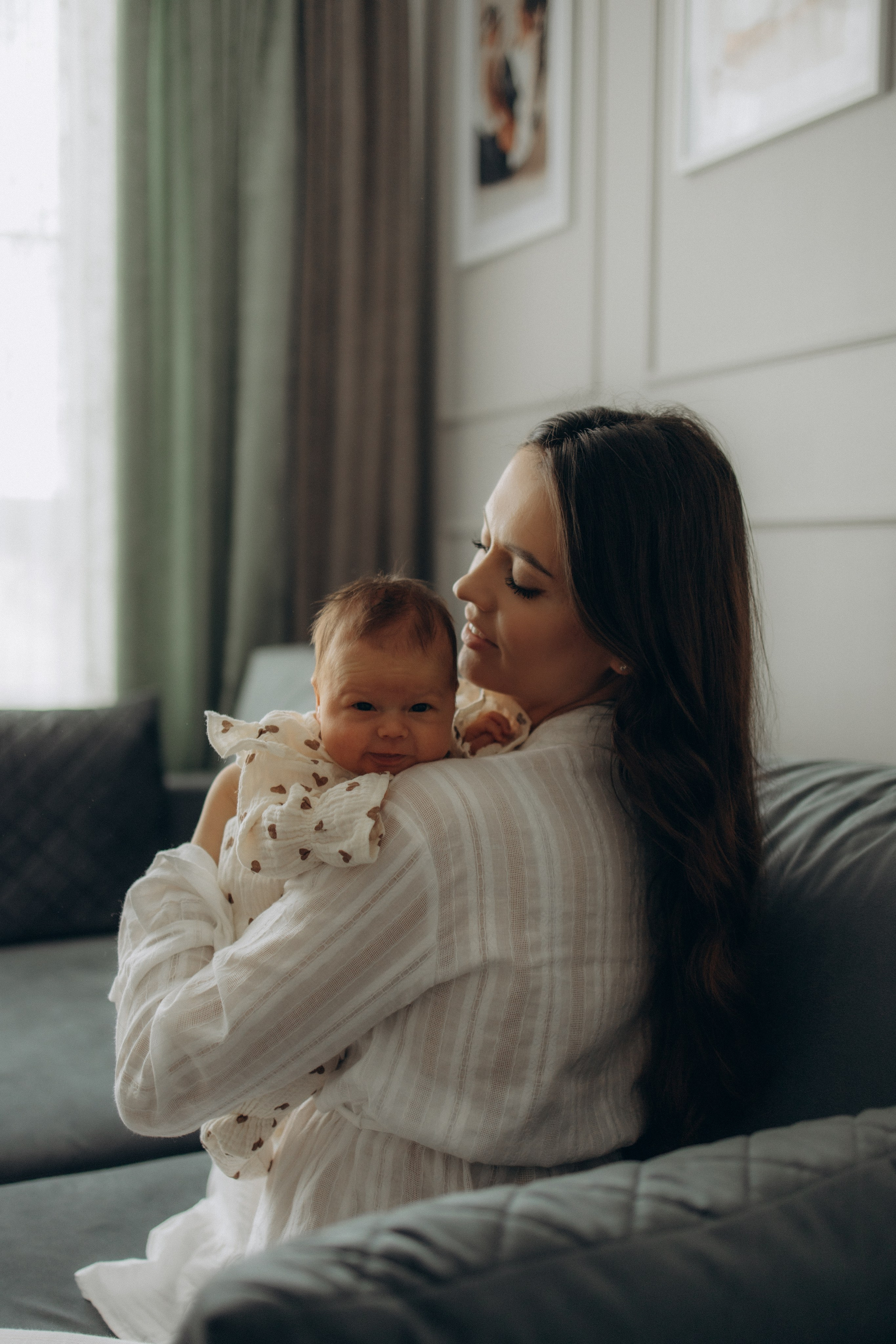 Маленькая кроха Есения. Семейный фотограф в Москве Анастасия Шалда
