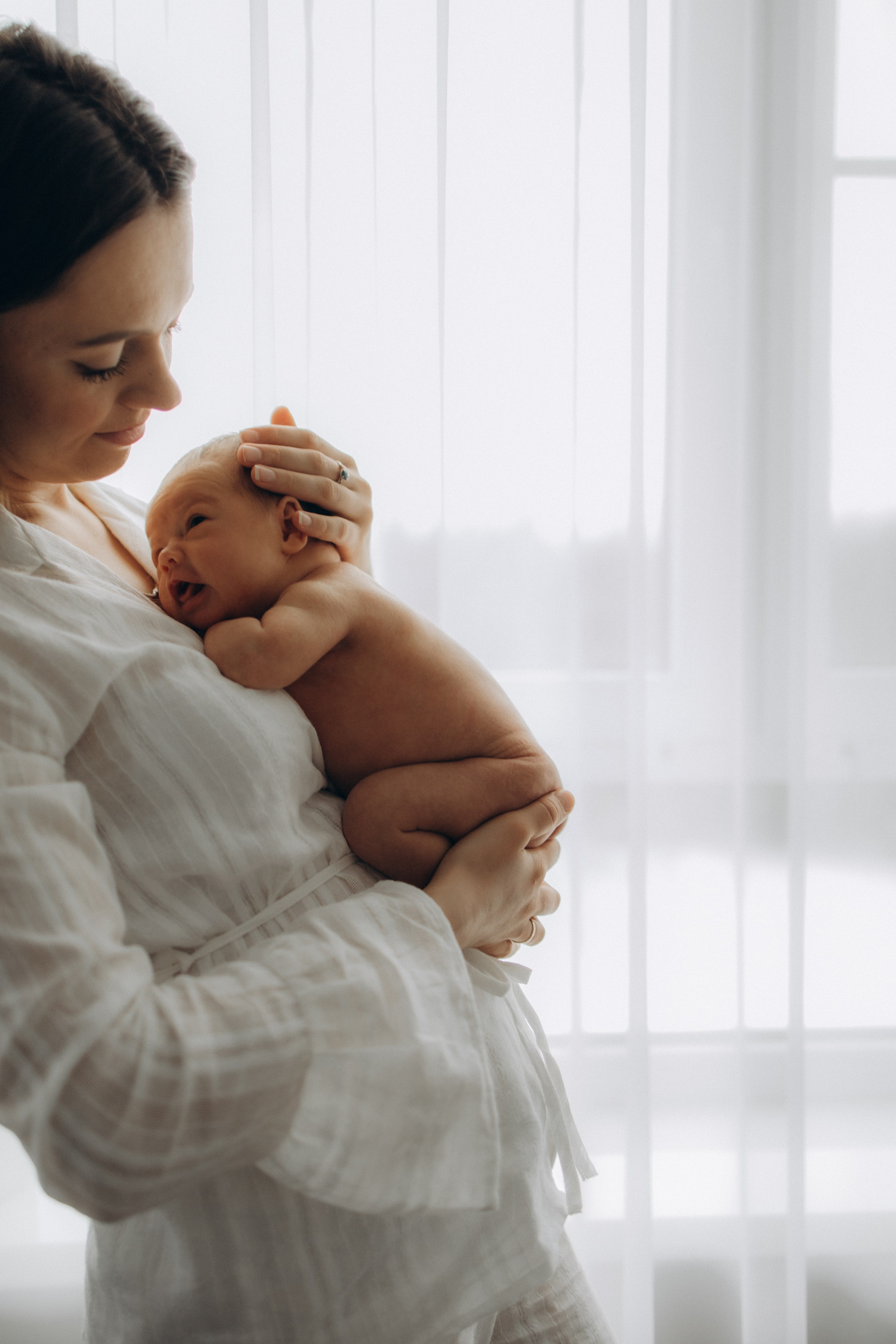 Маленькая кроха Есения. Семейный фотограф в Москве Анастасия Шалда
