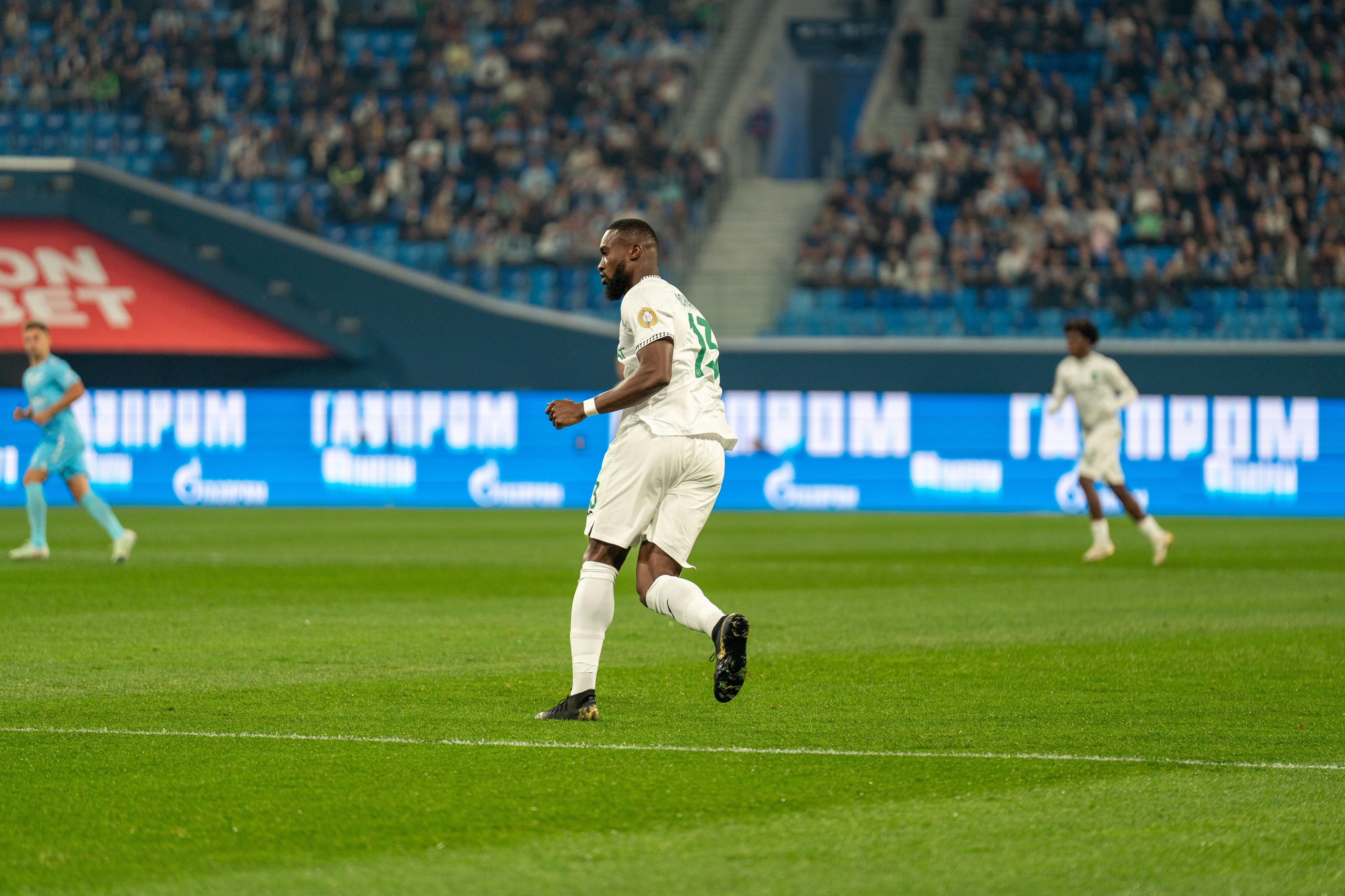 Репортажная спорт-съёмка матча Зенит – Ахмат на Газпром Арене