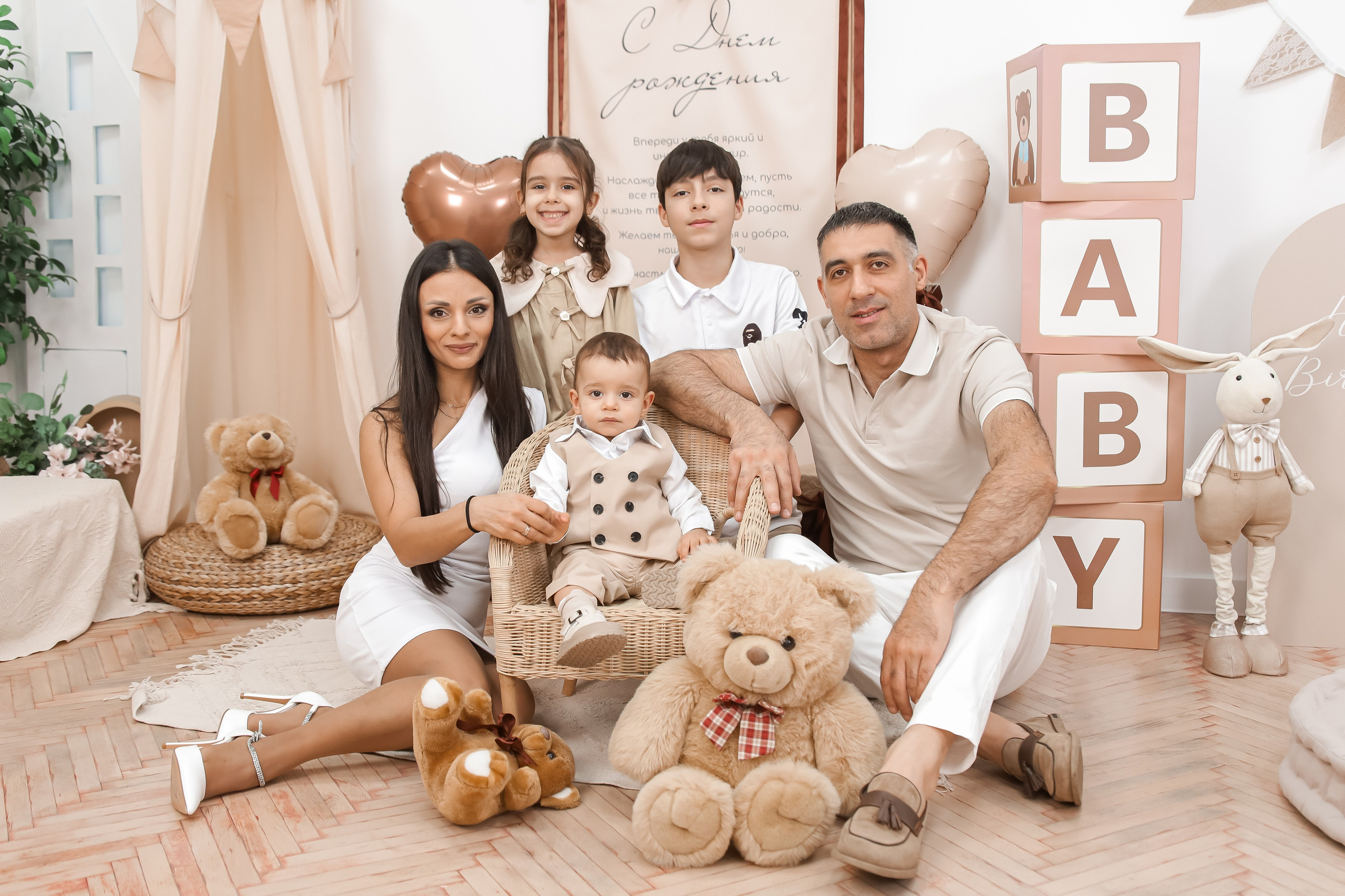 1й Годик Роберта. Детский и Семейный фотограф в Санкт-Петербурге. Детская Фотостудия «FAMILY STORY»