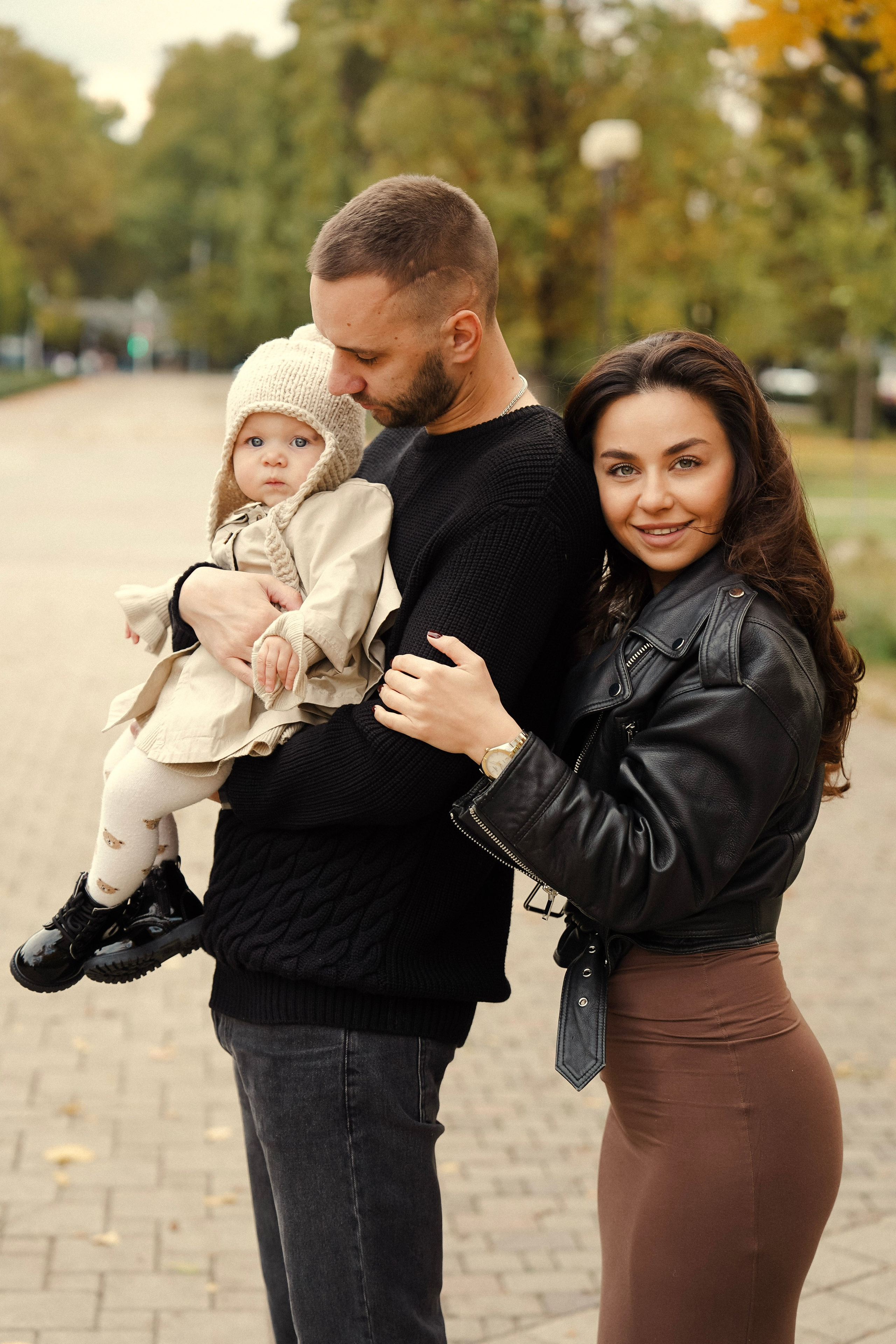 Семейная фотосессия осенью. Фотограф с психологическим образованием