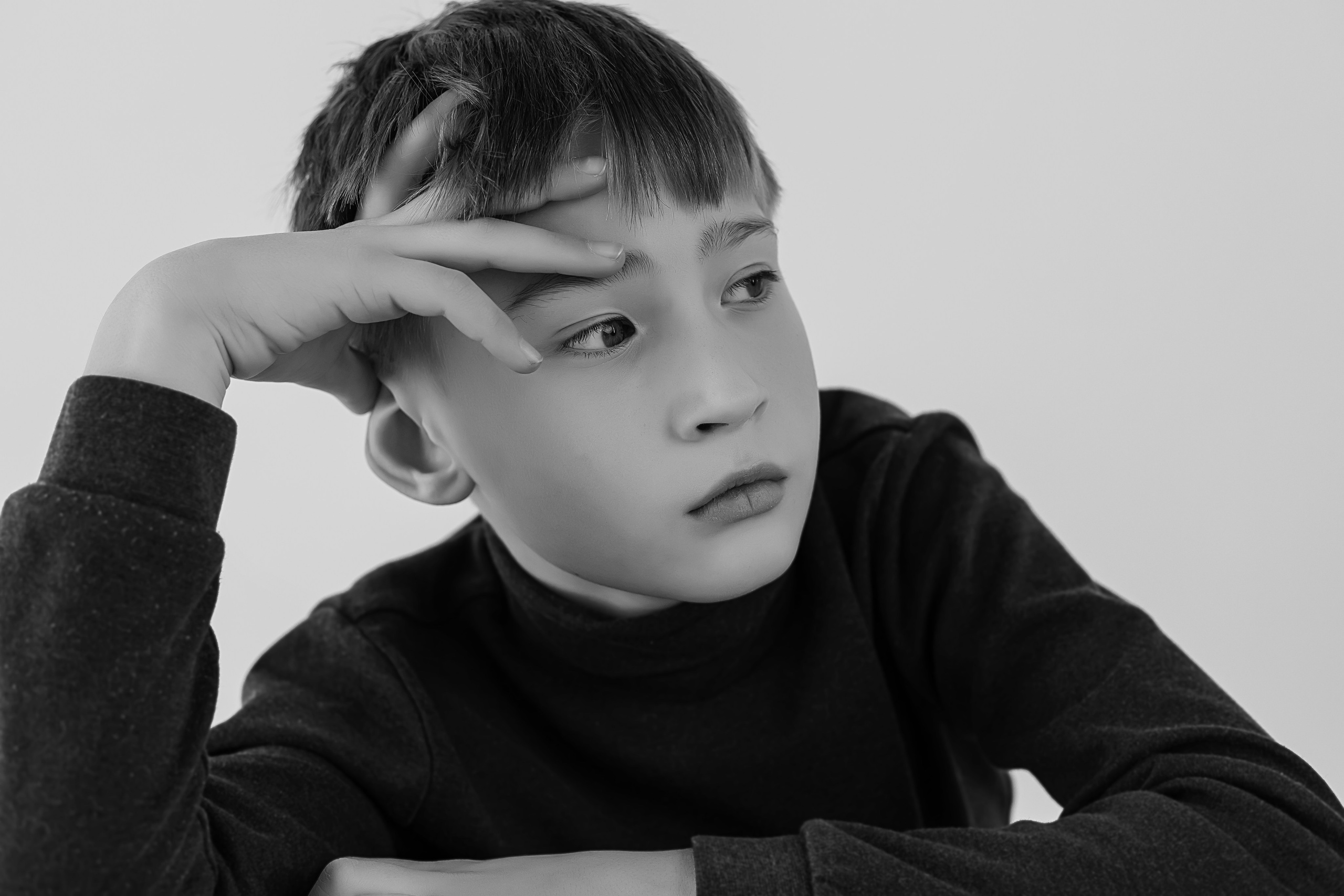 Портреты ЧБ. Детский и семейный фотограф в Бердске и Новосибирске Дарья Гребнева