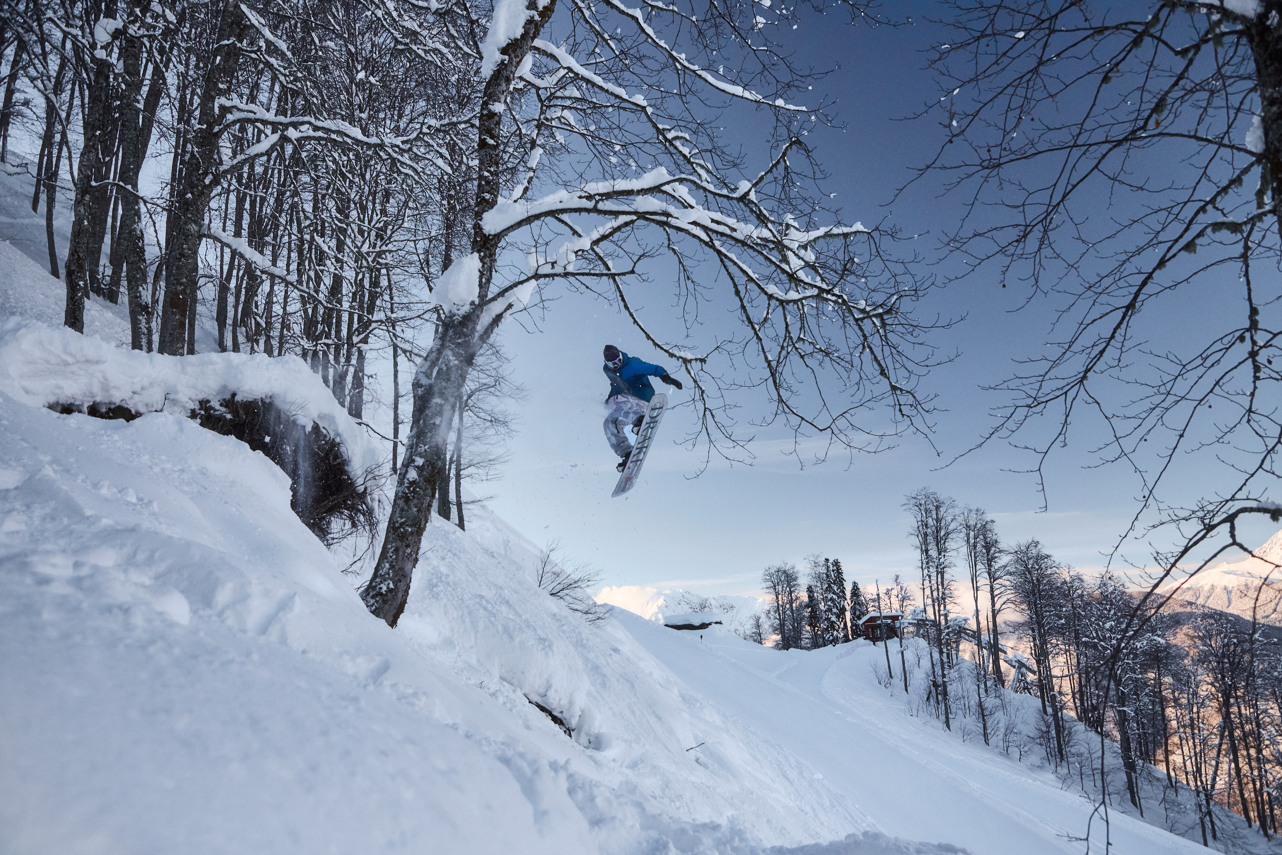 Сьемка на споте в красной поляне