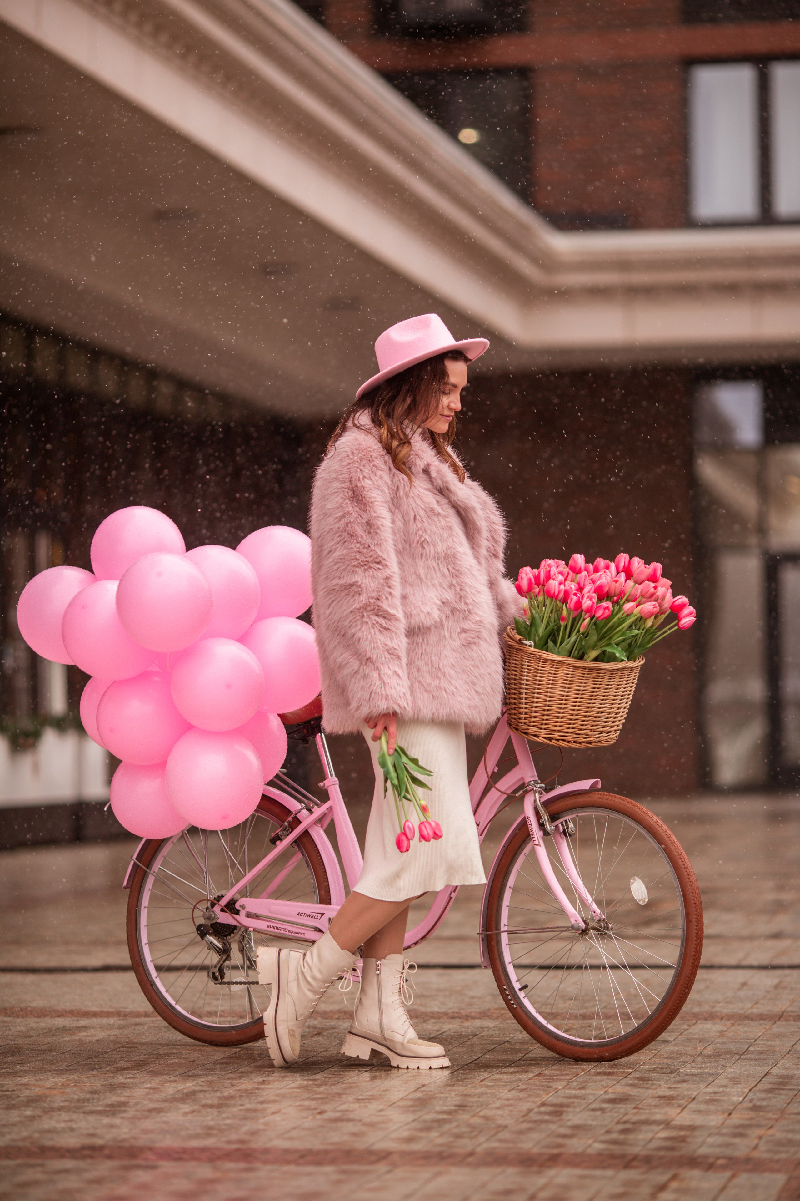 Розовый велосипед. Фотограф Ольга Бобб Нижний Новгород