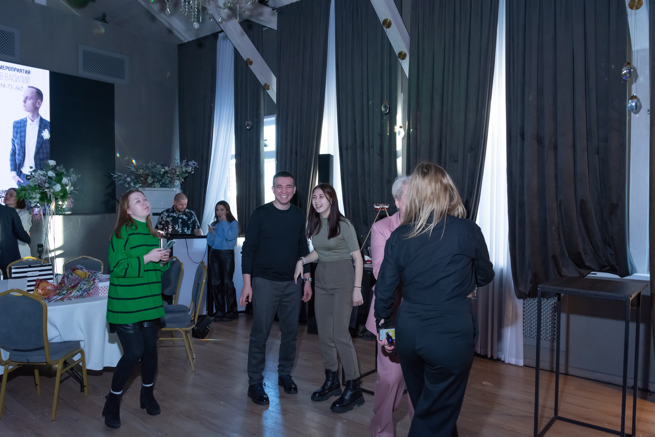 Свадебное чаепитие для молодоженов