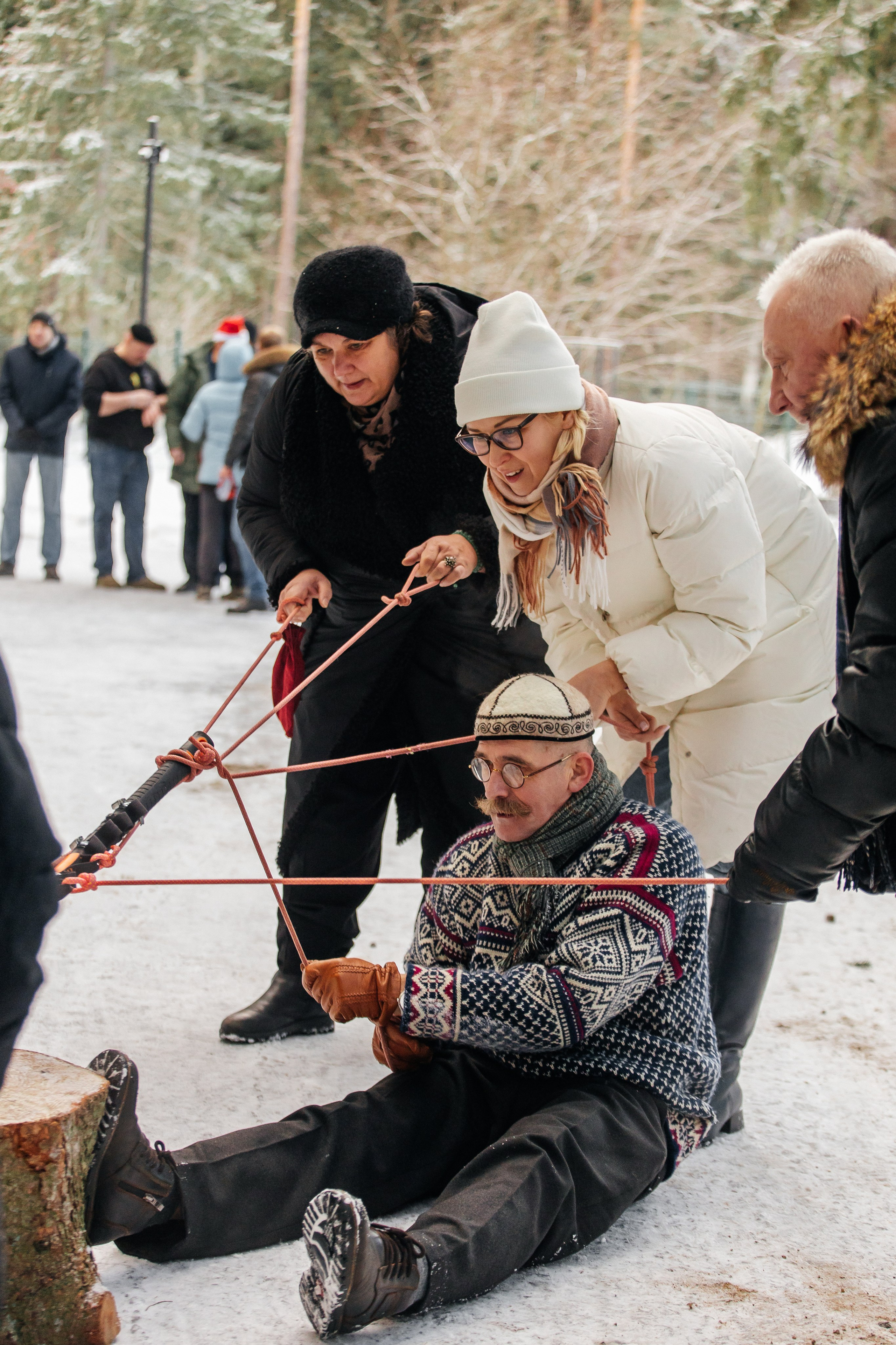 Зимний корпоратив в Царство Королевство. Фотограф в Санкт-Петербурге Виктория Безверхая