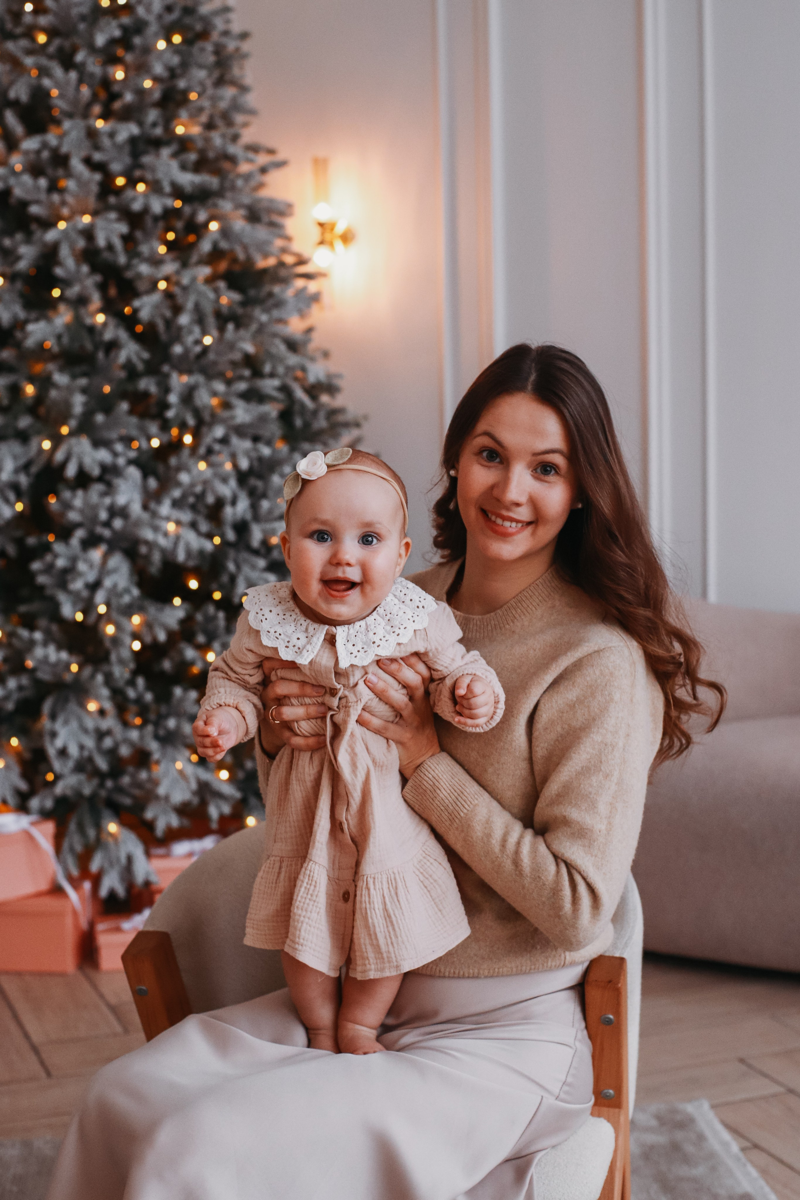 Даша, новогодняя. Семейный фотограф Москва