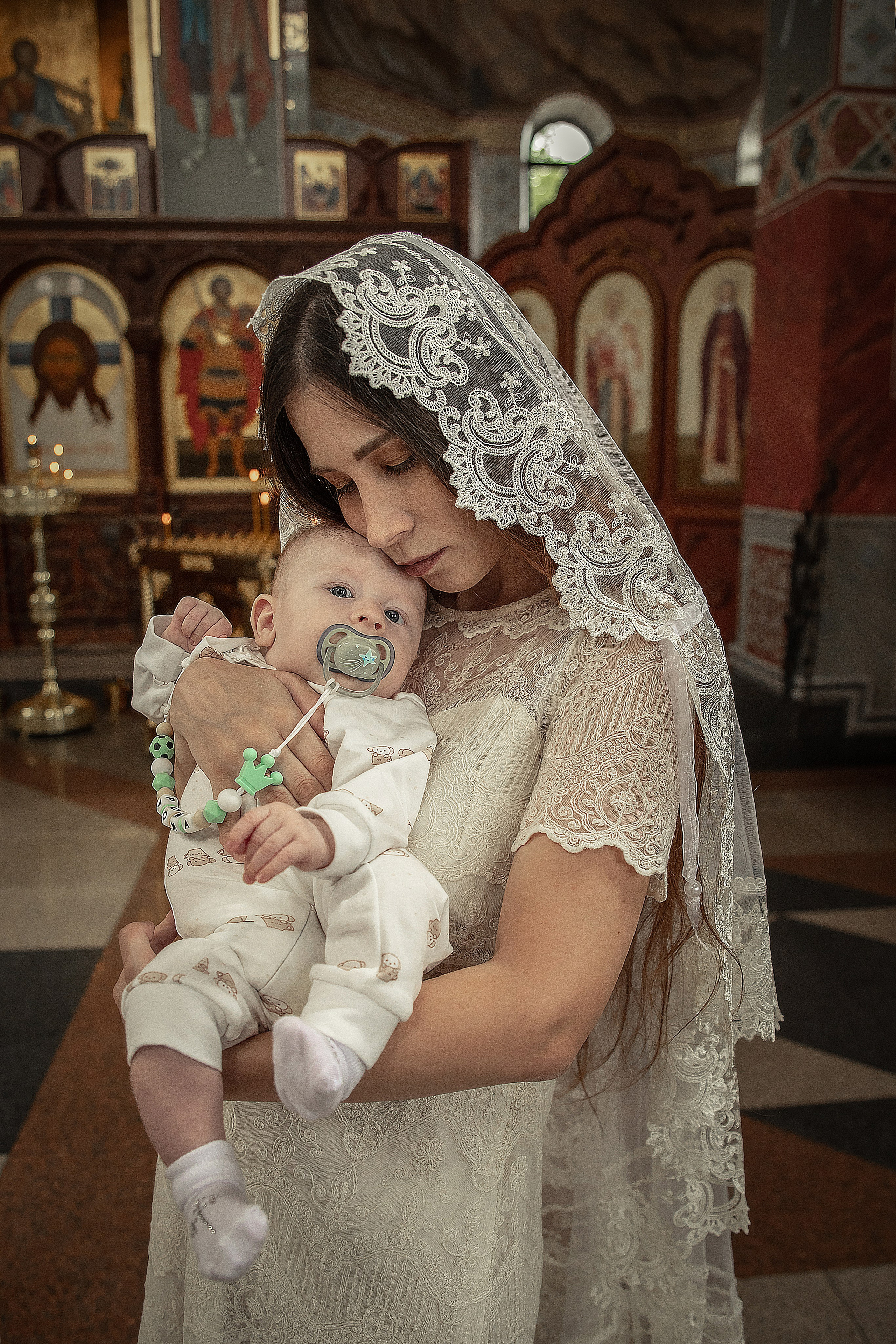 Таинство Крещения Романа, Храм Всех Святых Волгоград Мамаев Курган. Церковный, семейный и репортажный фотограф Волгоград, Волжский