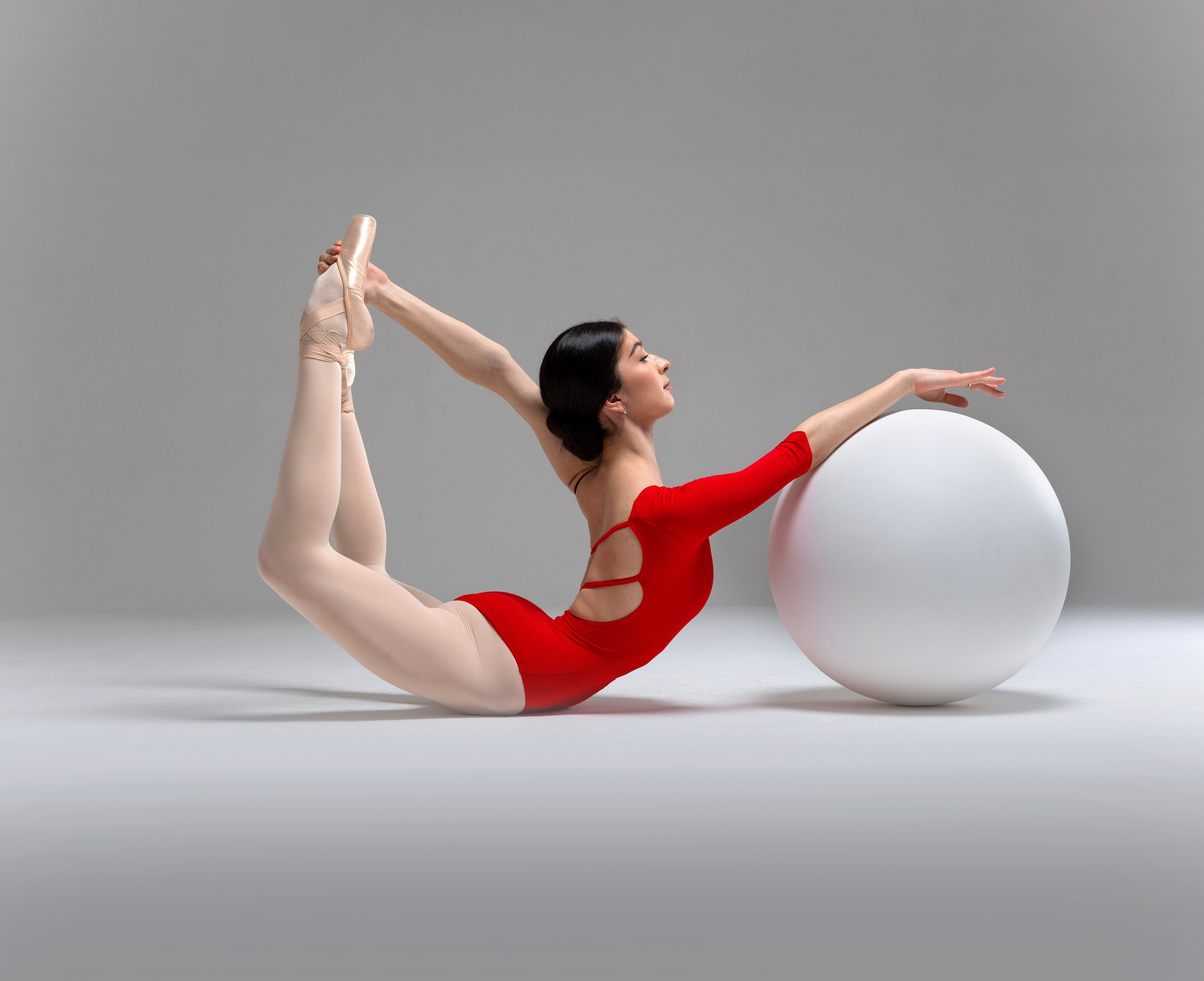 Балетная съёмка на белой циклораме и фонах. Балетный фотограф Алина Ханько — Душа Балета