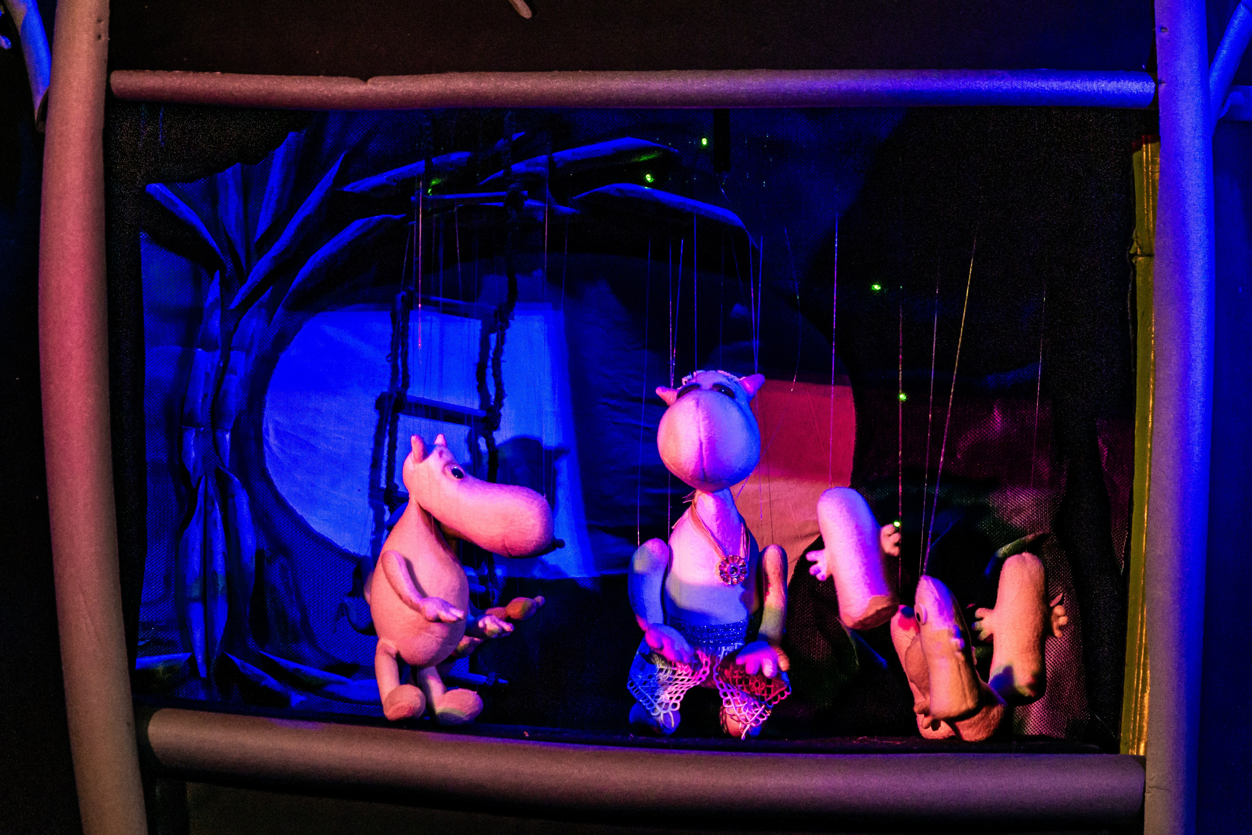 Мумитроли и большое наводнение спектакль театра Саквояж. Фотограф в Сочи Юрий Шептаев