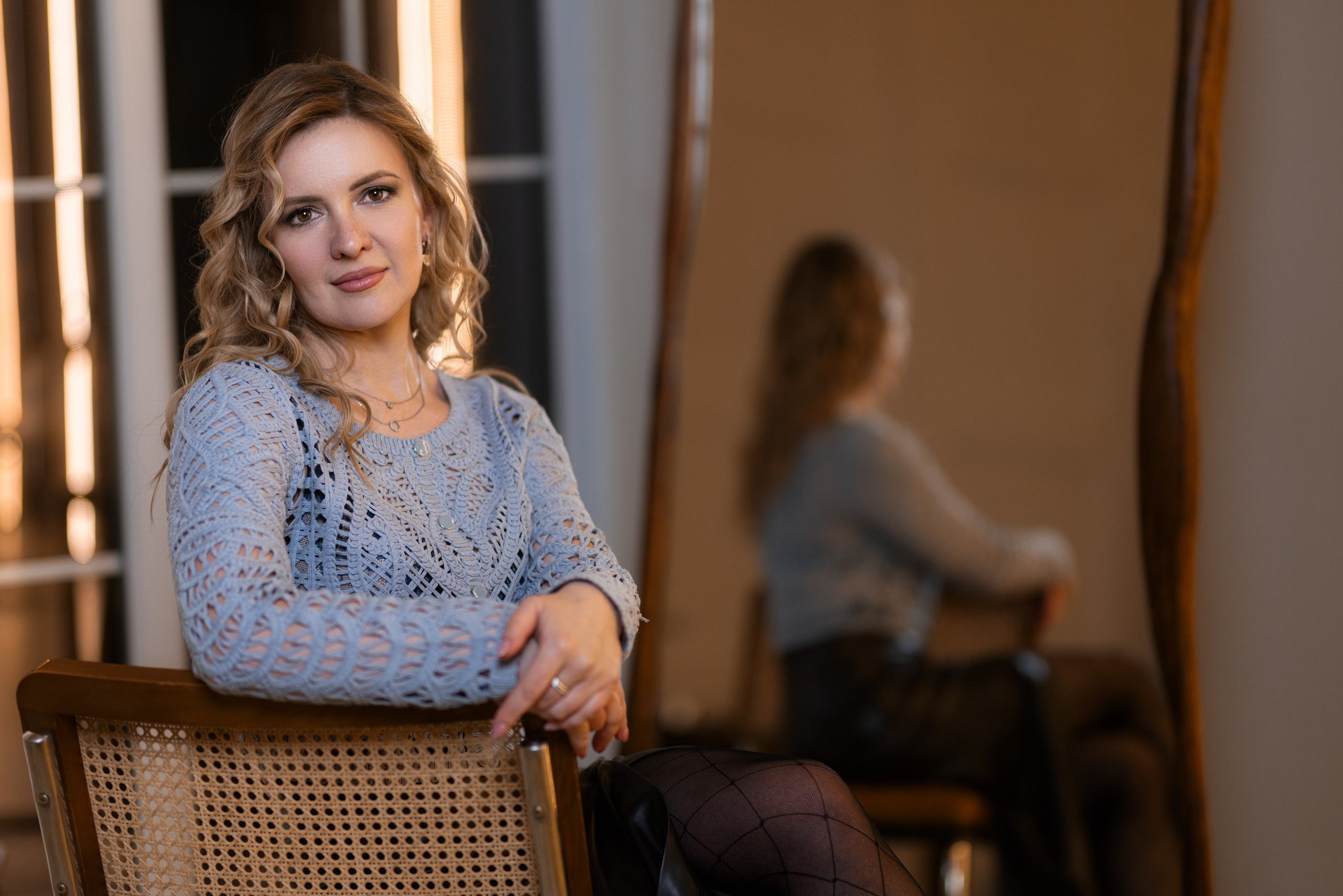 Фотосет в интерьерной студии для Натальи в формате для «себя»