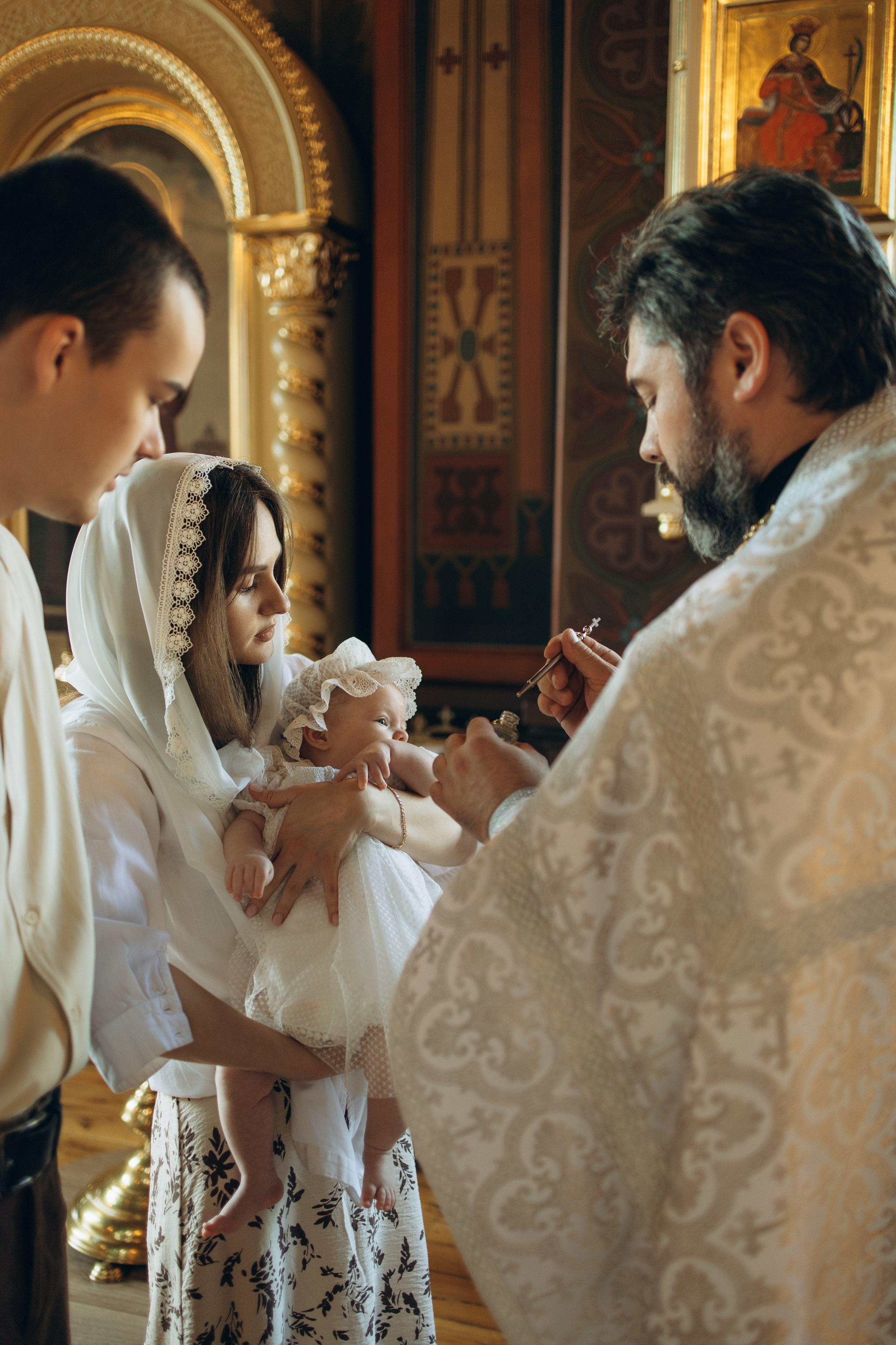 Крещение. Самый теплый фотограф в Краснодаре Рябоконь Ксения