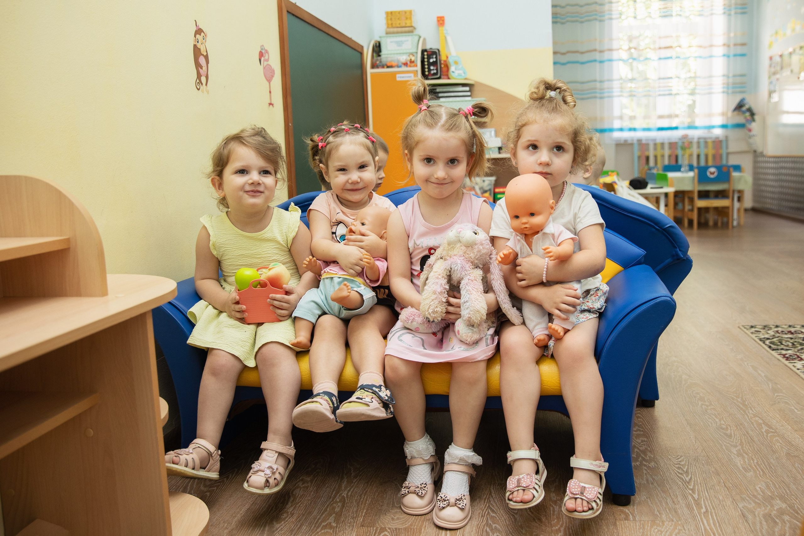 Милана. Съемка в детском саду. Школьный фотограф в Краснодаре Юлия Войлова