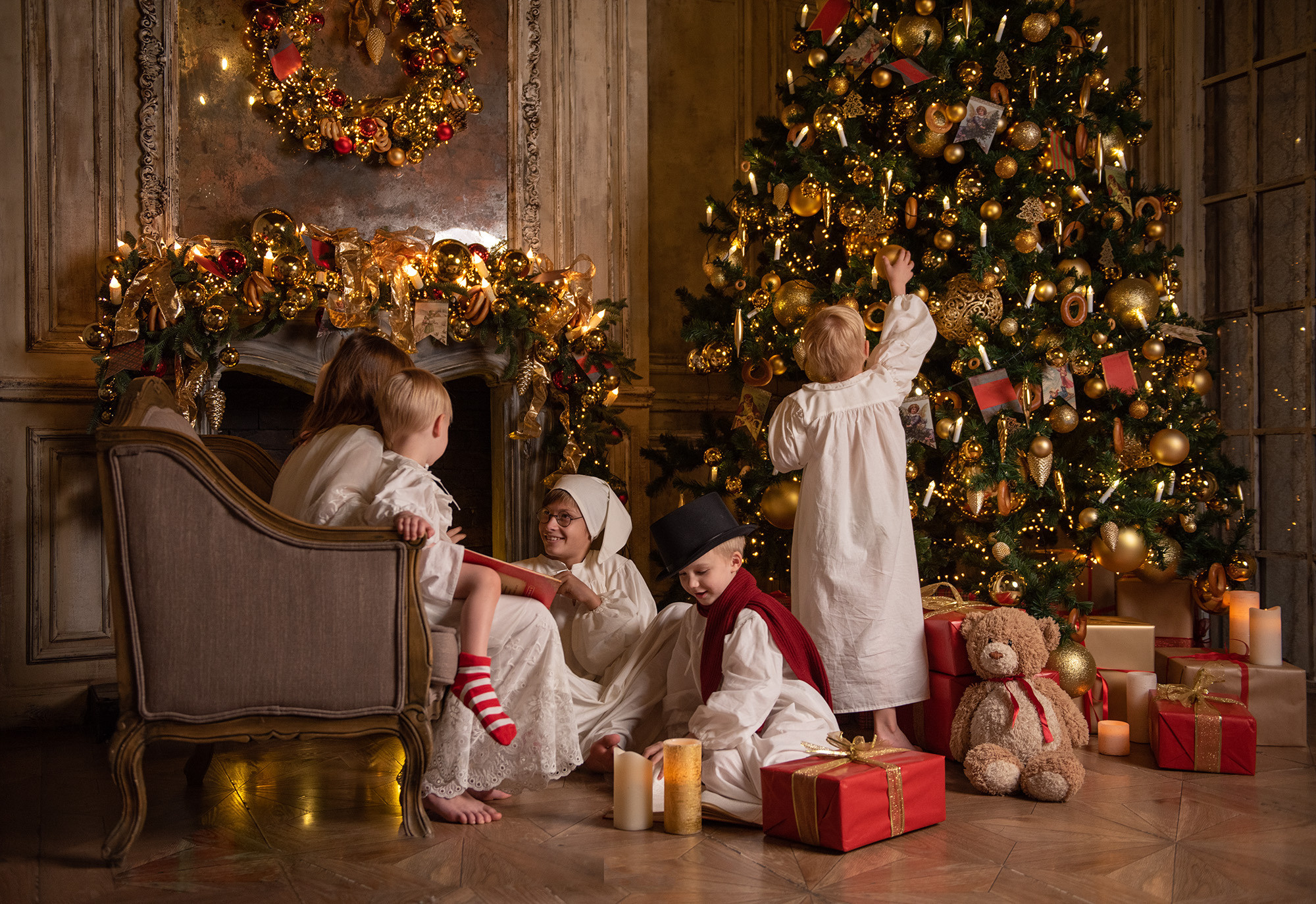 Дети (съёмка в студии). Анна Боровикова, фотограф Пушкино