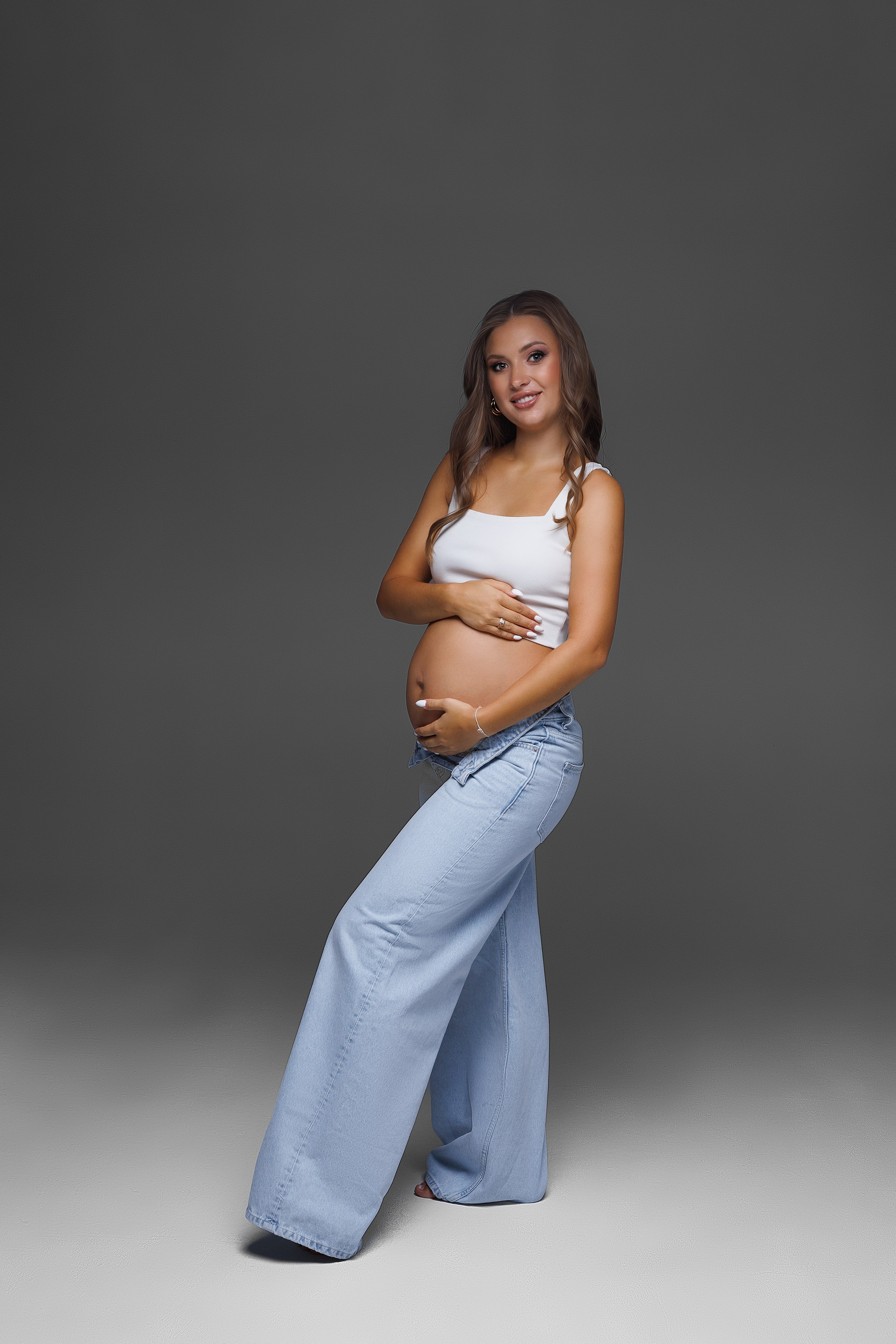 Алена и ее фотосессия беременности. Анастасия, Фотограф женского портрета и беременности в стиле vogue