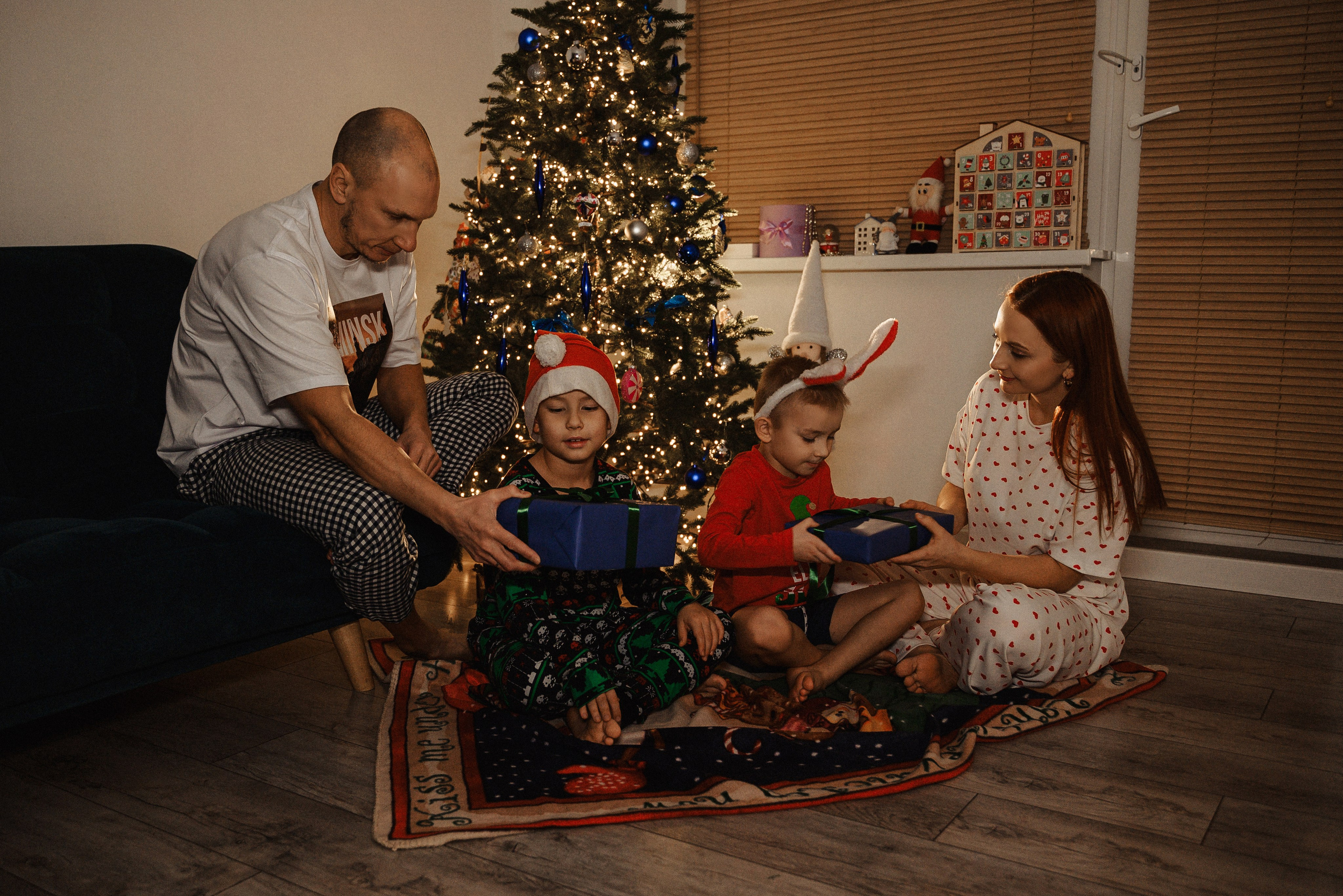 Новогодняя ночь дома. Свадебный и портретный фотограф в Минске Наташа Каракулова