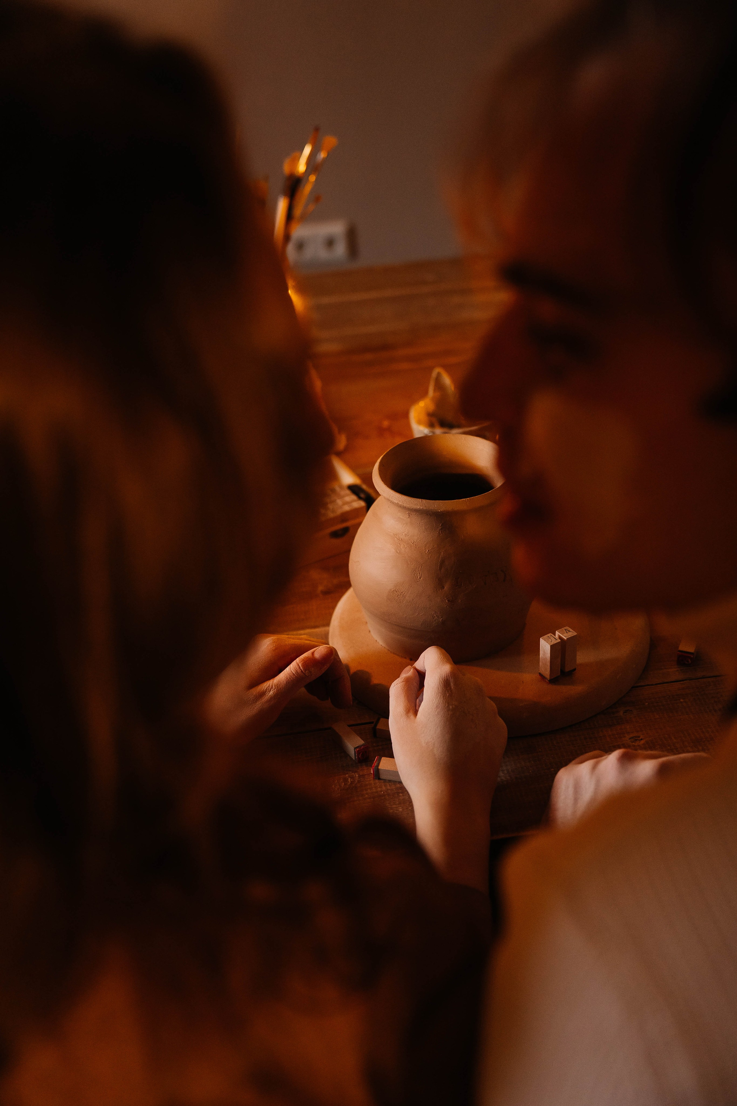 Однажды в гончарной мастерской. Семейный и свадебный фотограф в Саратове Евангелина Штах