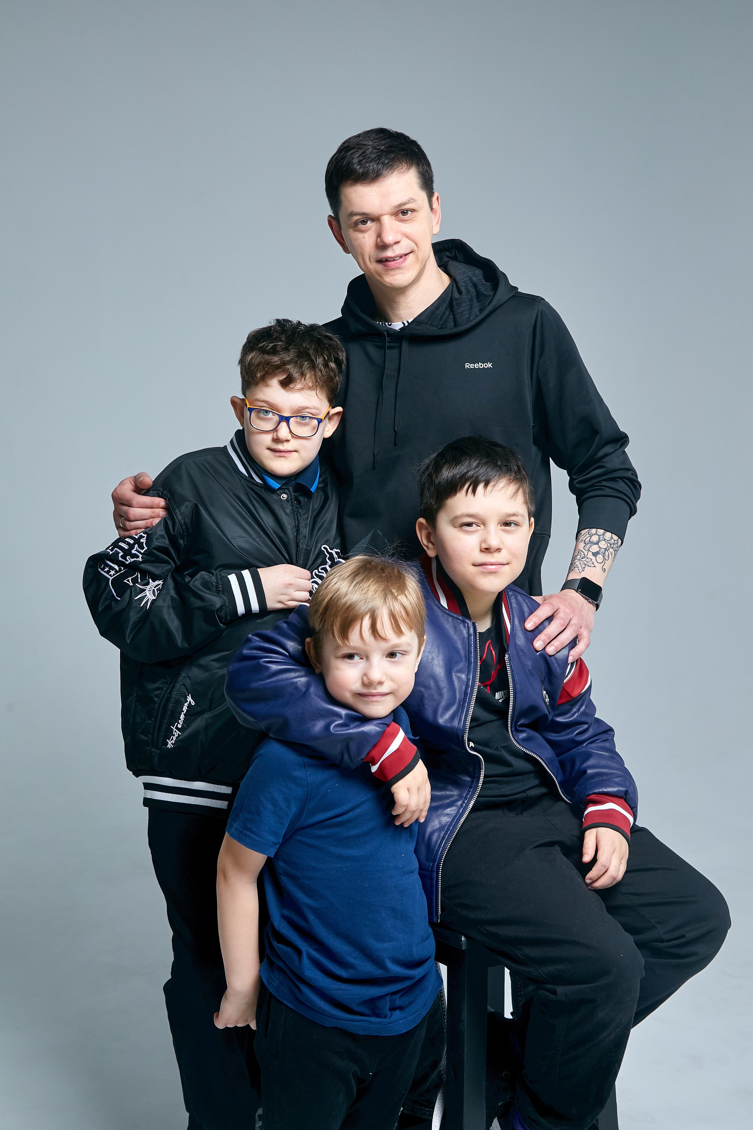 Портрет семьи. Фотограф Михаил Коган — Москва 89267284460