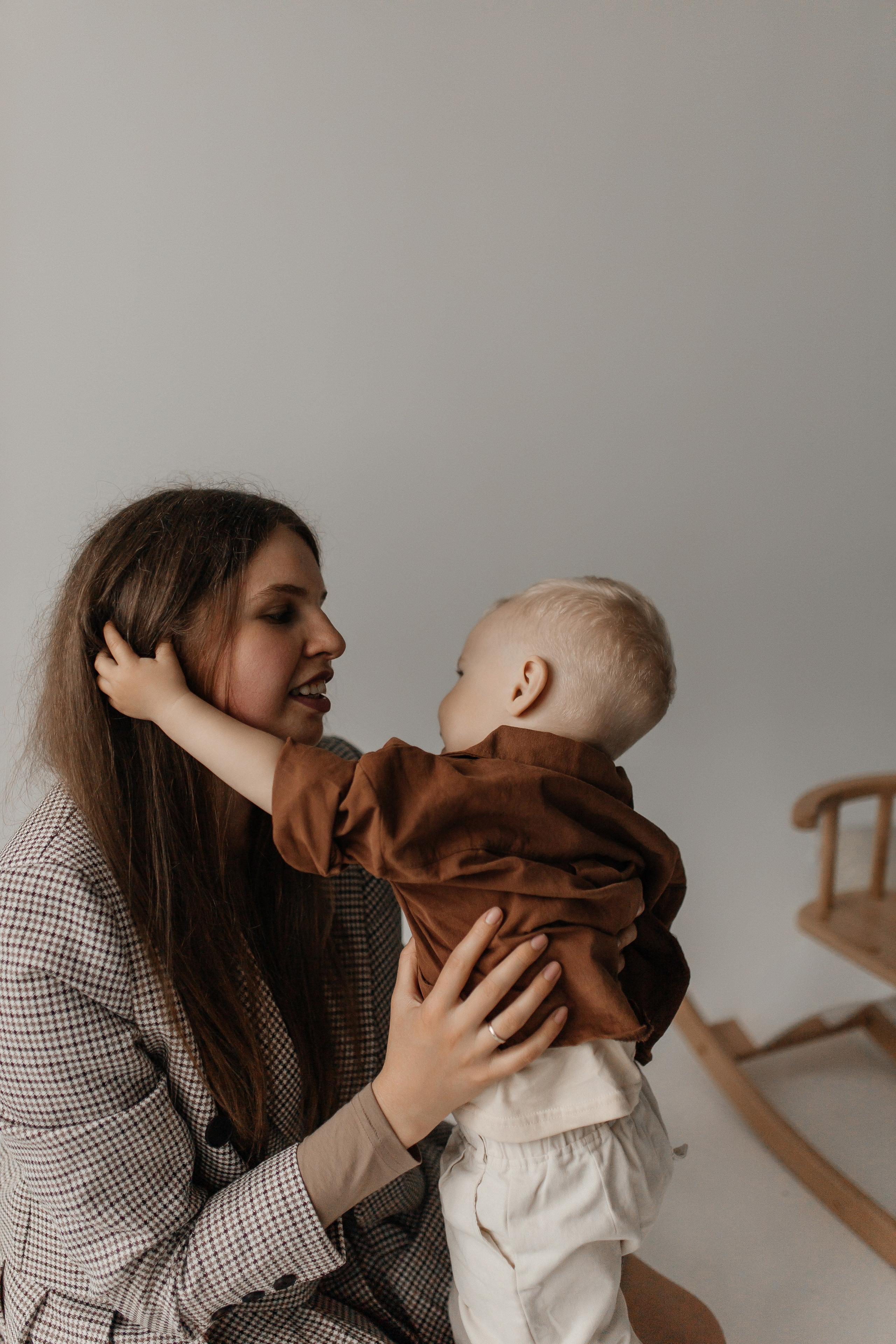 Ваня и мама. Семейный фотограф Губкин/Старый Оскол