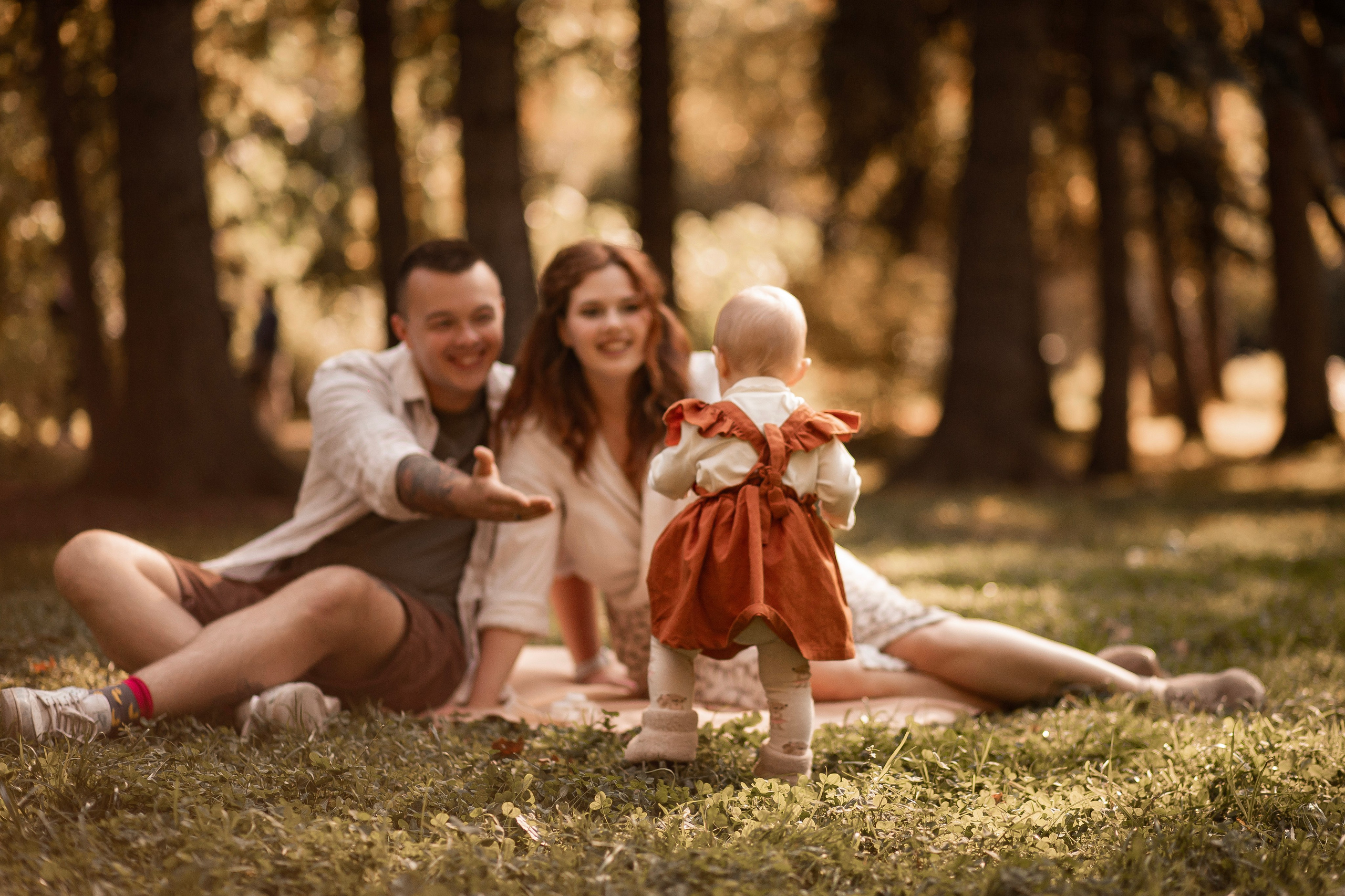 Ольга со своей семъей. Семейная съемка — это красивый способ признаться своей семье в любви