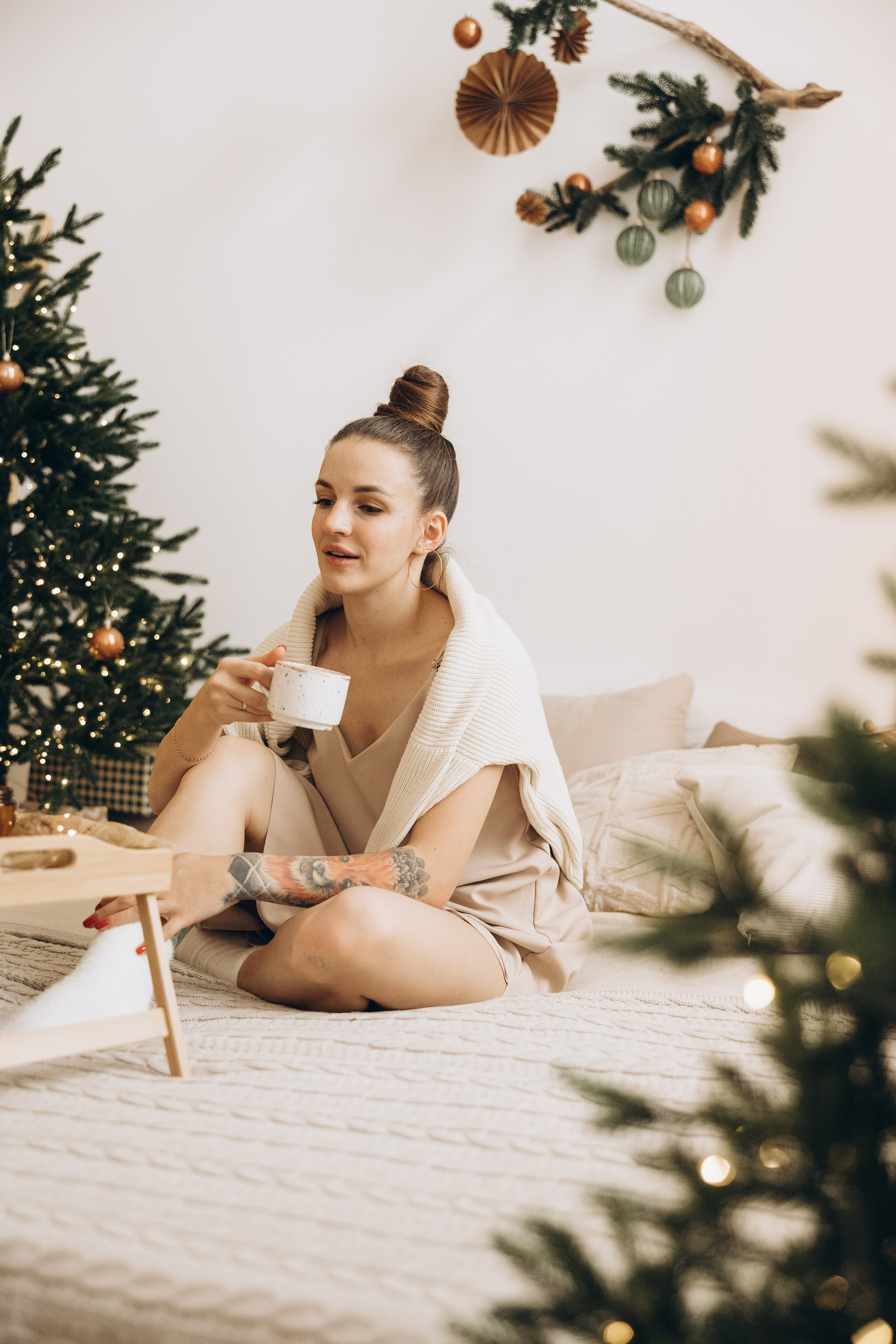 Ольга и Мирослава НГ. Семейный фотограф в Москве Виктория Ястребинская