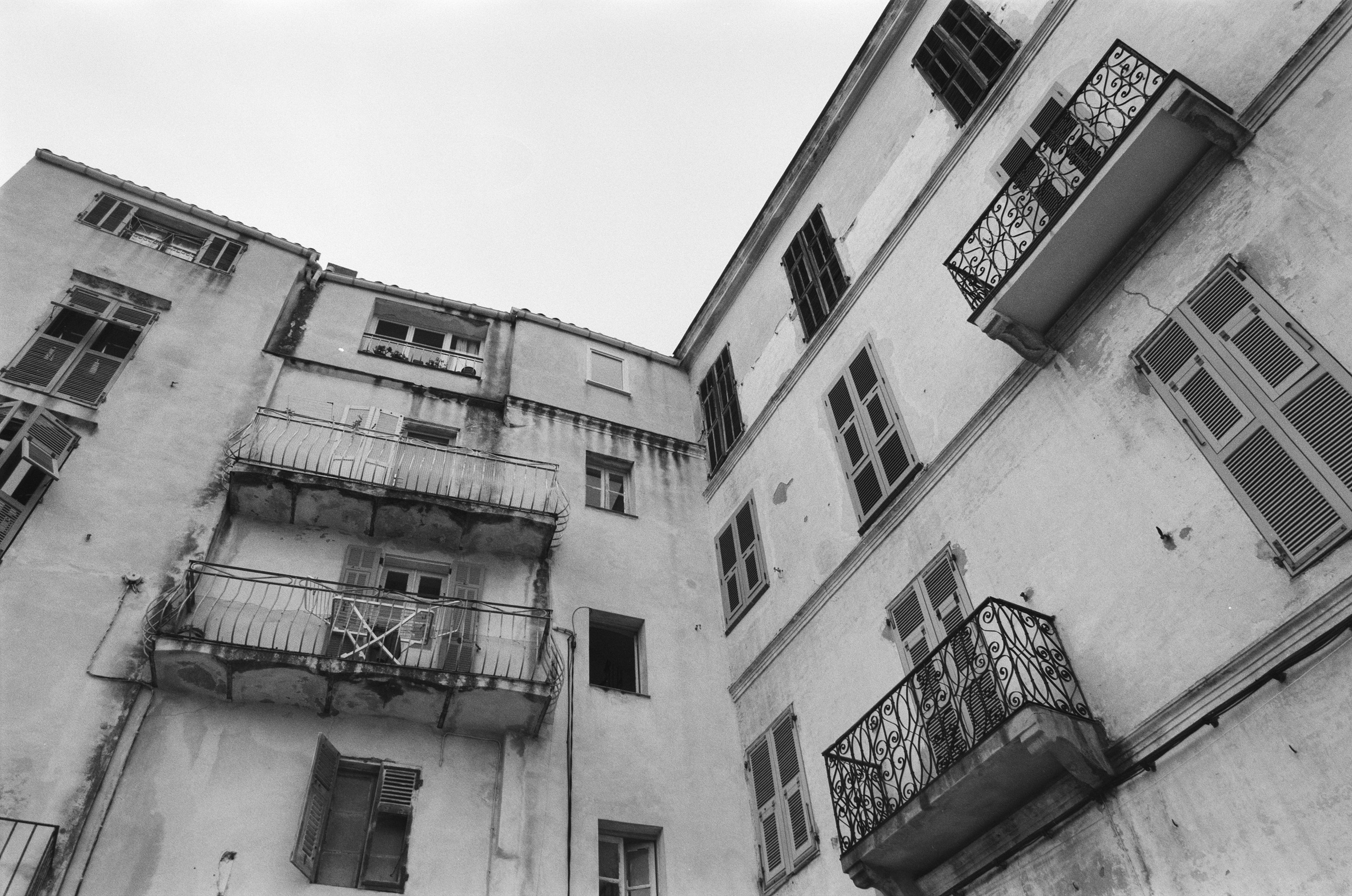 The world is flat // corsica, bonifacio III. EVER EXPOSED