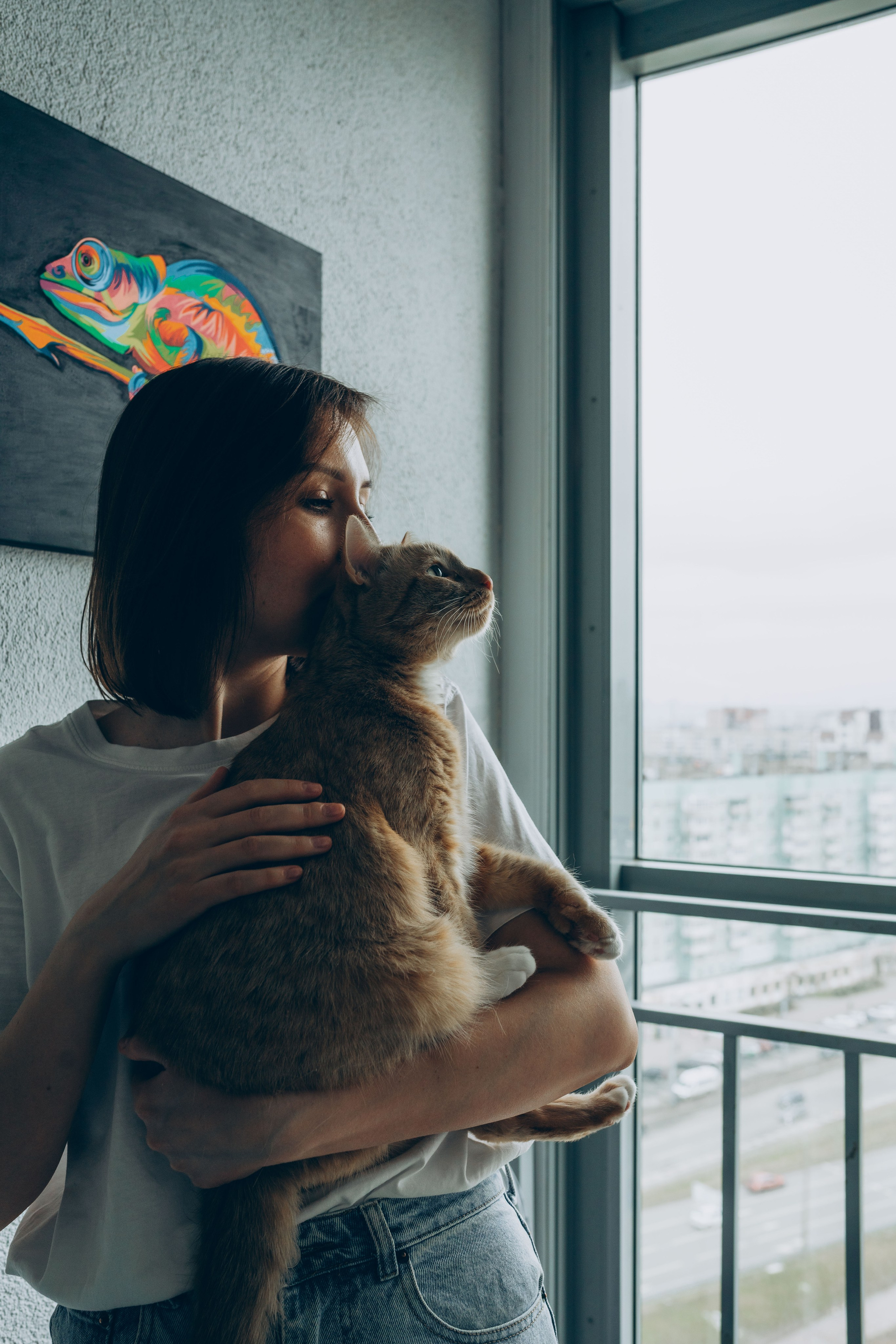 Даша и Брукс. Фотограф анималист в Спб недорого Олеся Майорова