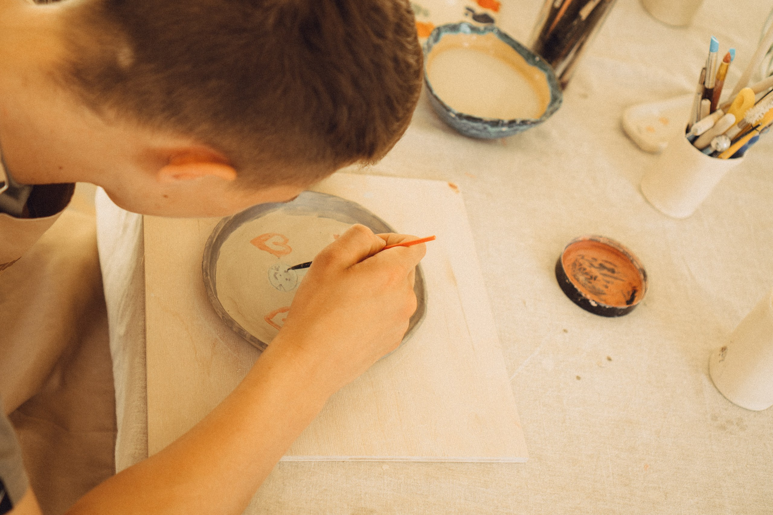 Любовь в студии лепки. Профессиональный фотограф, Санкт-Петербург — Виктория Богомолова