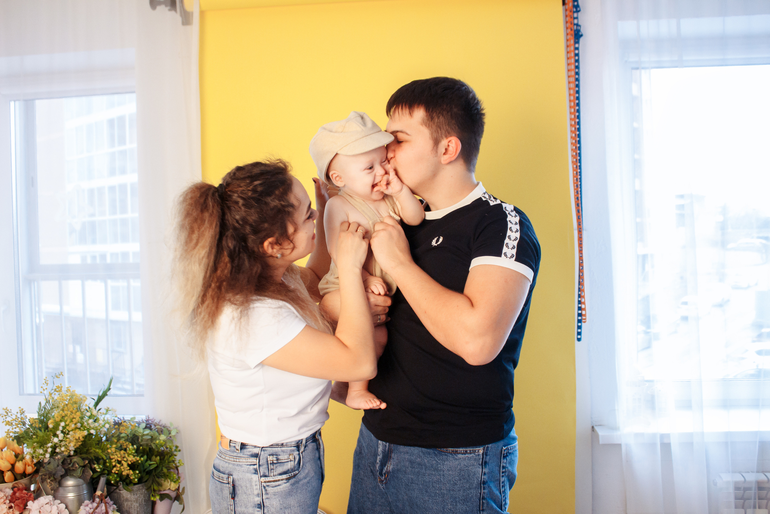 Мирон — 1 годик. «Вперед — к новым свершениям!». Виктория Ларина — Портретный профессиональный фотограф в Иркутске
