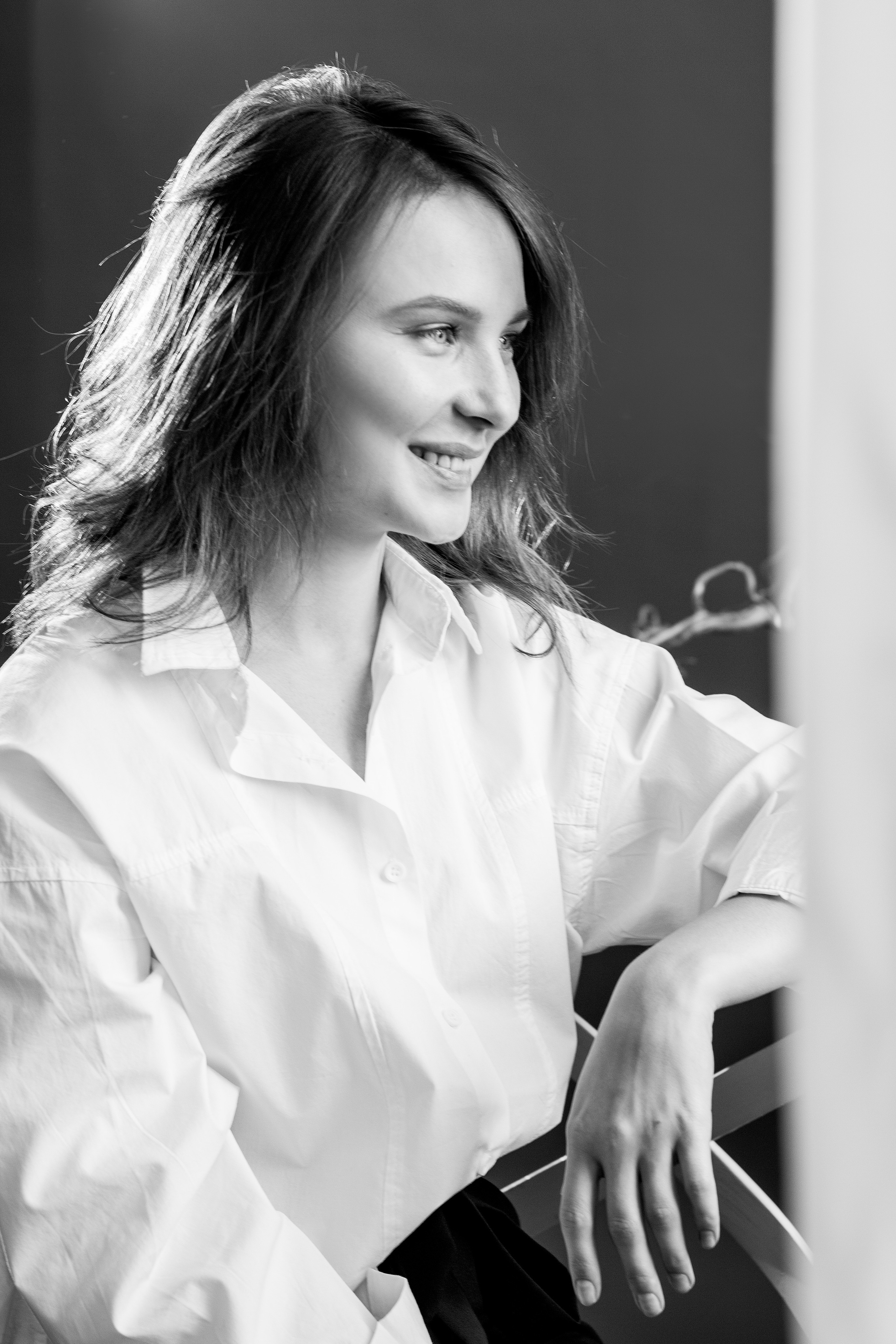 Фотосессия с Алиной в чёрно-белом стиле. Виктория Ларина — Портретный профессиональный фотограф в Иркутске