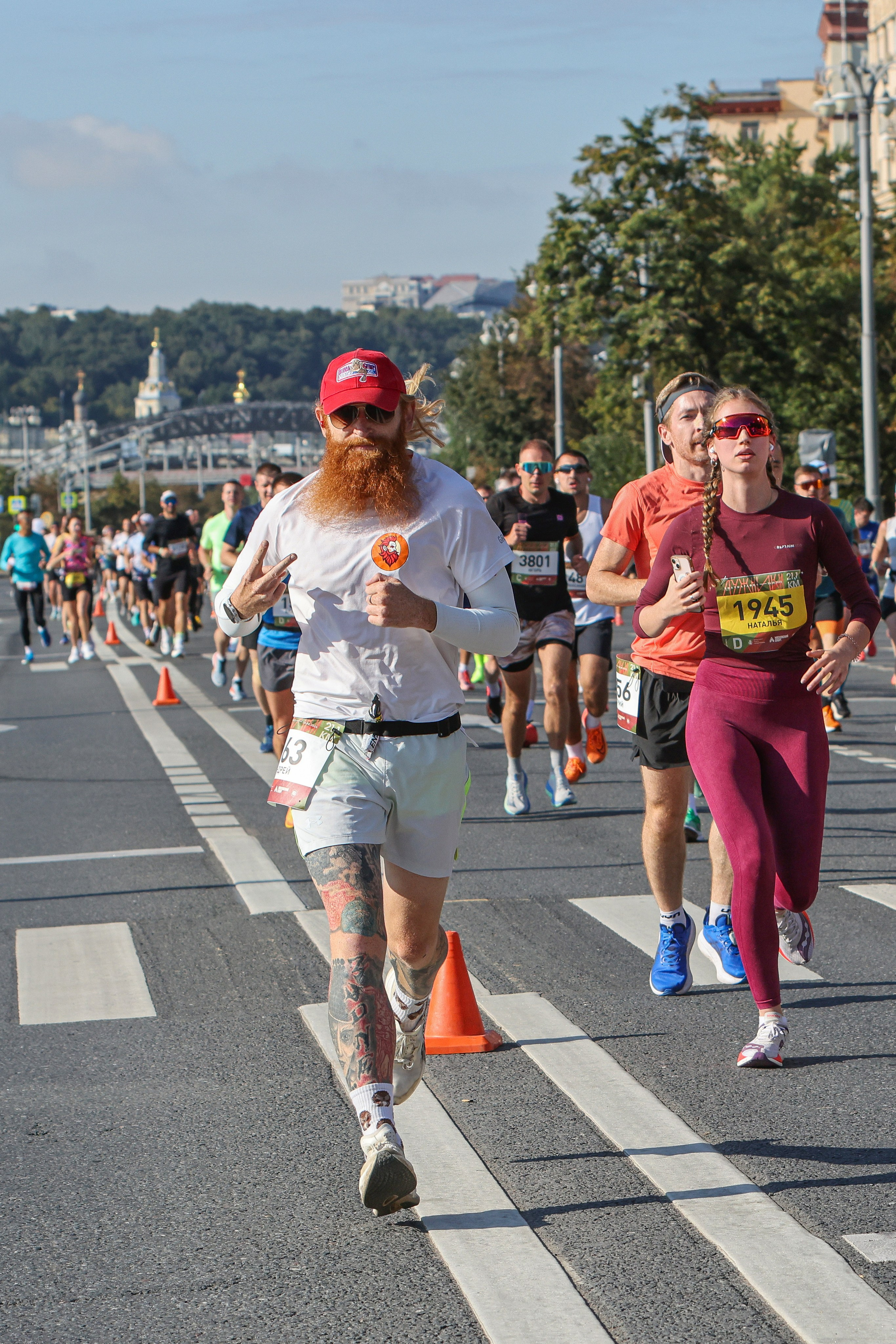 Полумарафон Лужники, 24.08.25. Фотограф Сергей Ловкий