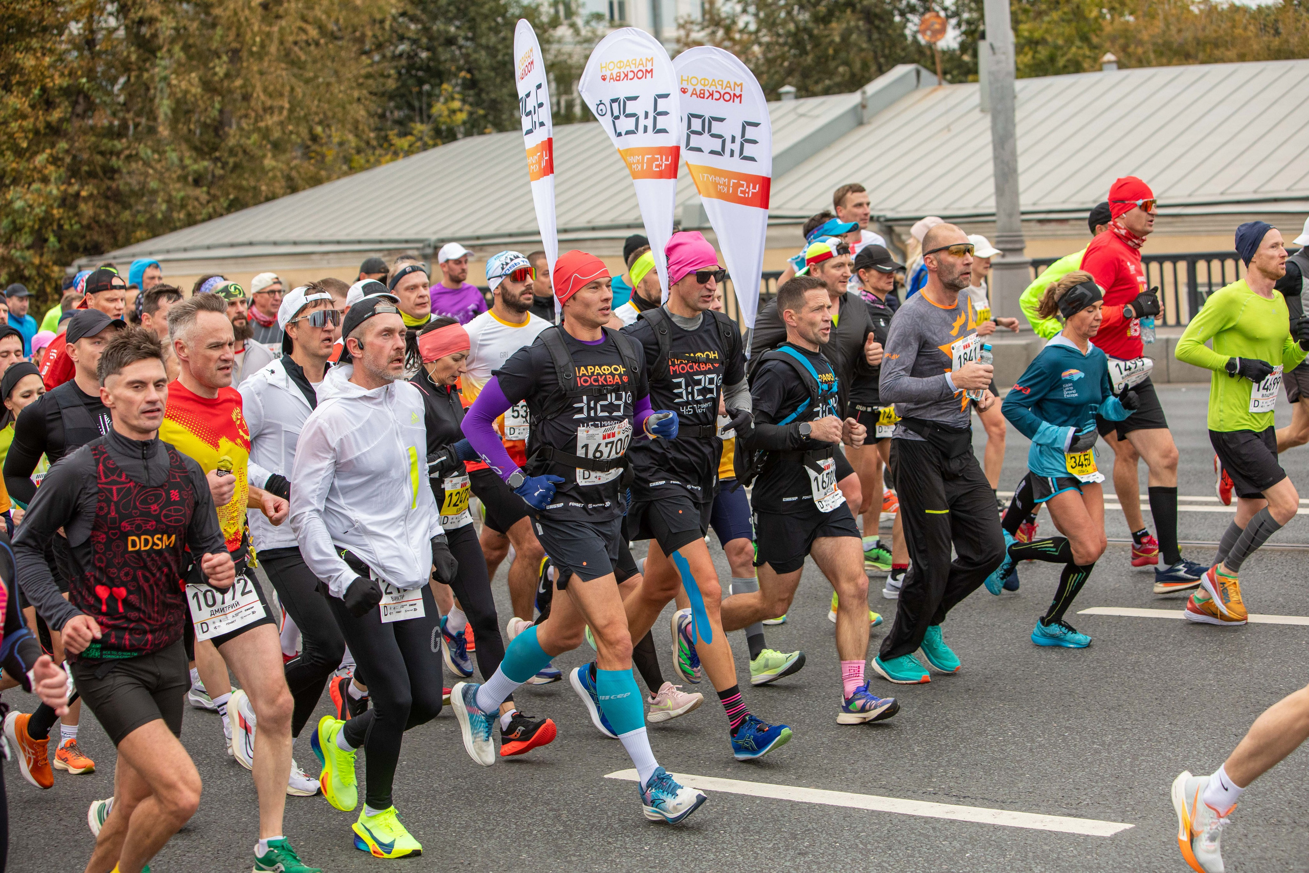 Московский марафон 2024, 13.10.24. Фотограф Сергей Ловкий