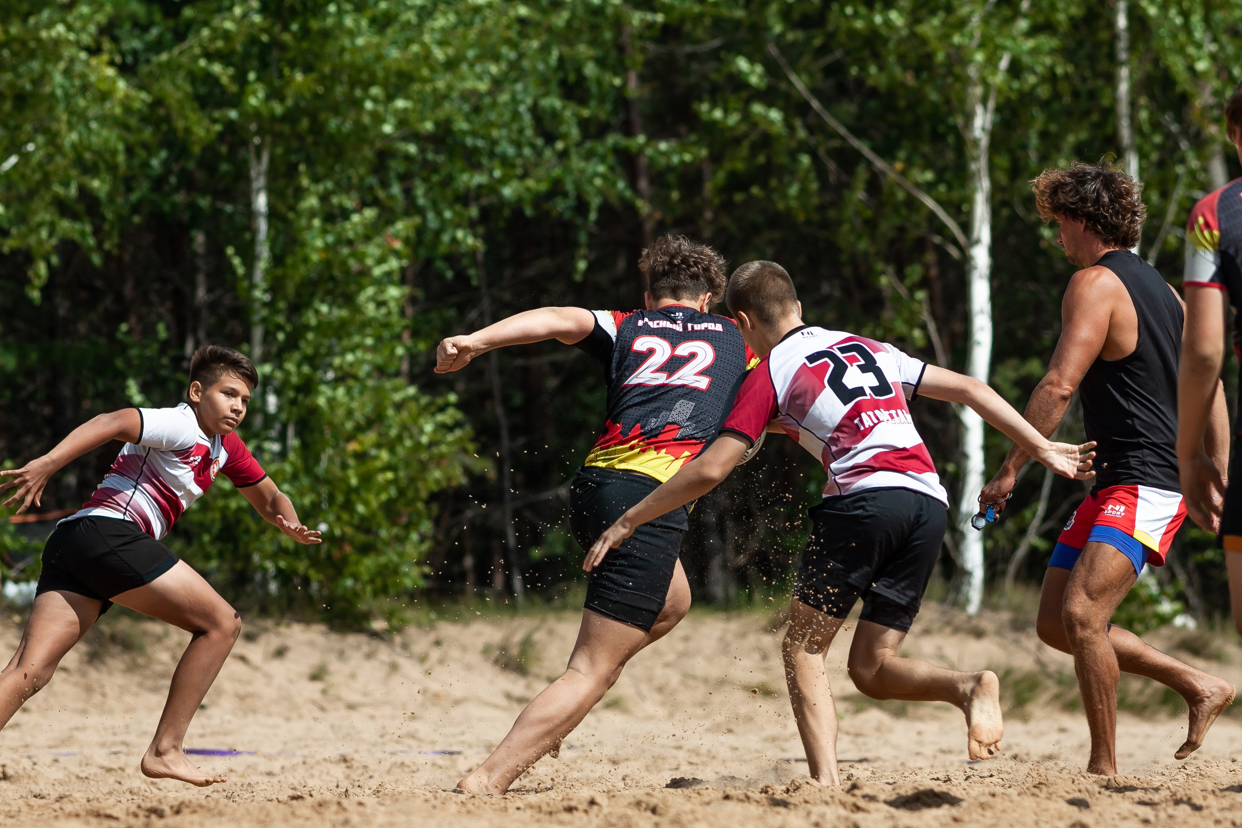 «Кубок «Молота» по пляжному Регби. Фотография
