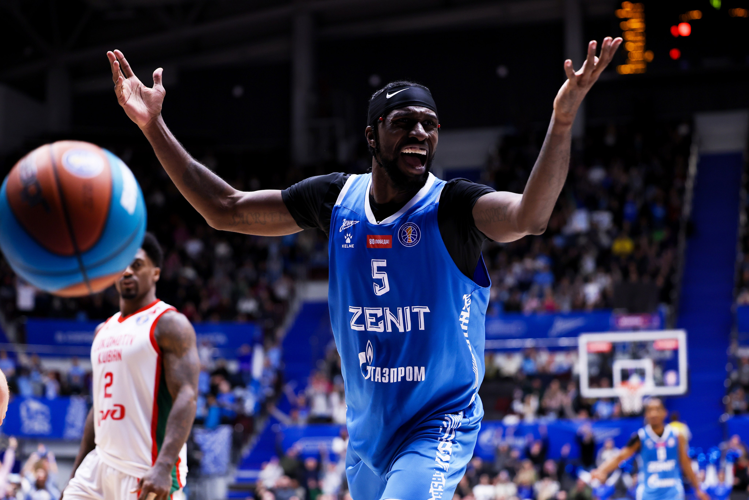 БК Зенит — БК Локомотив-Кубань 07.05.2025. Спортивный и репортажный фотограф Антон Тереханов