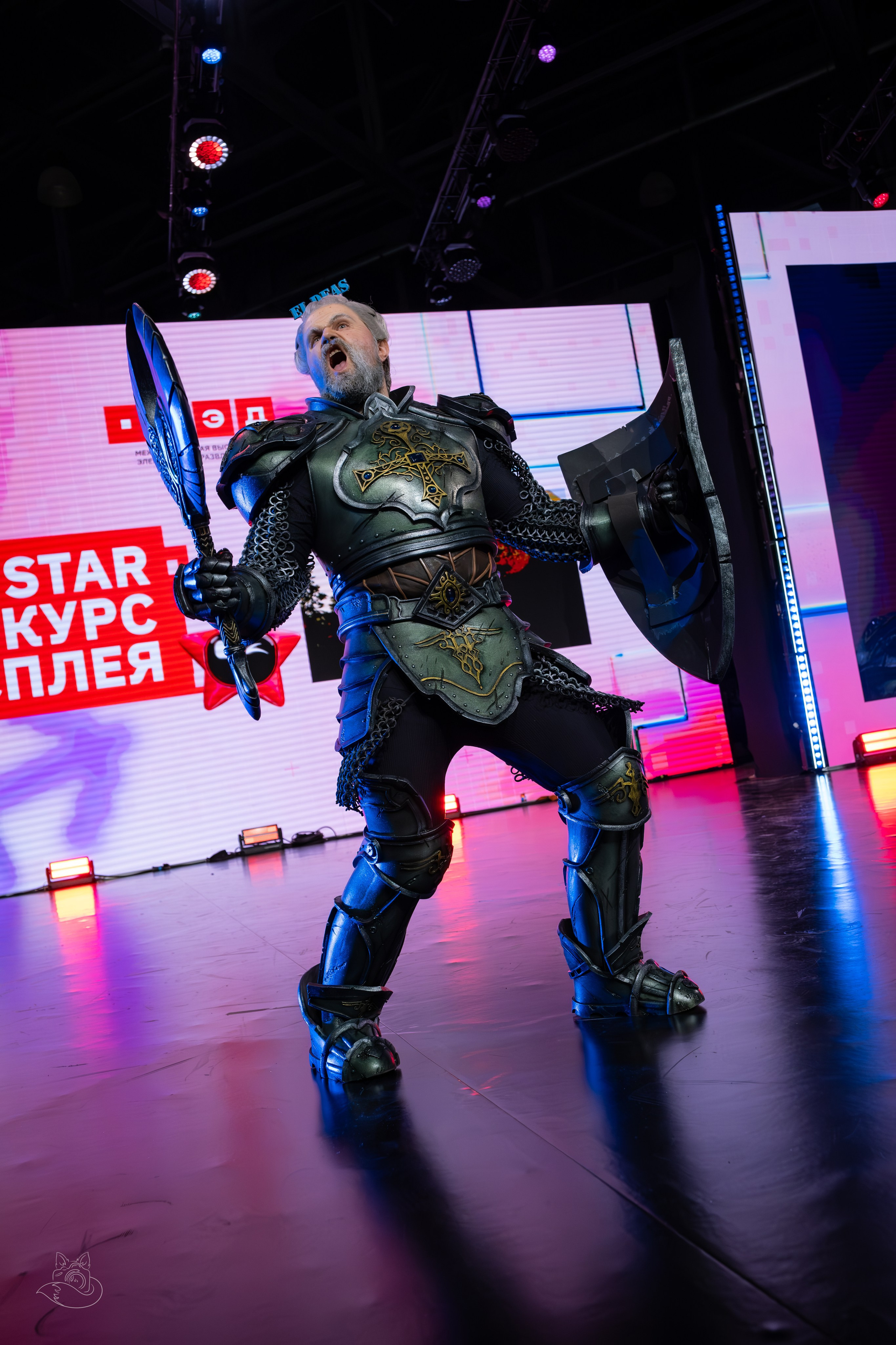 Сцена РЭД ЭКСПО 2024. Косплей фотограф