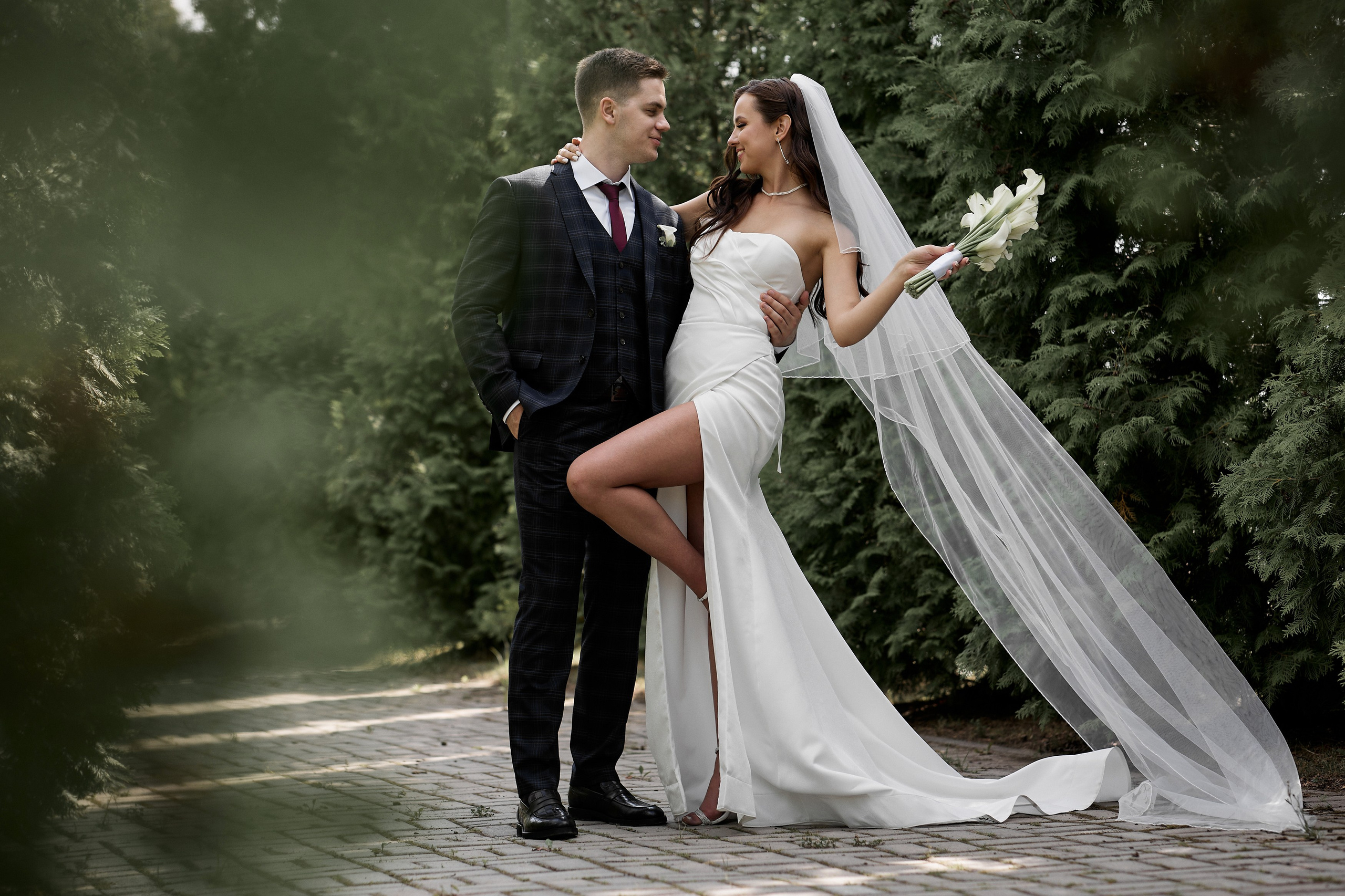 Алина и Владимир. Свадебный фотограф Москва Калуга