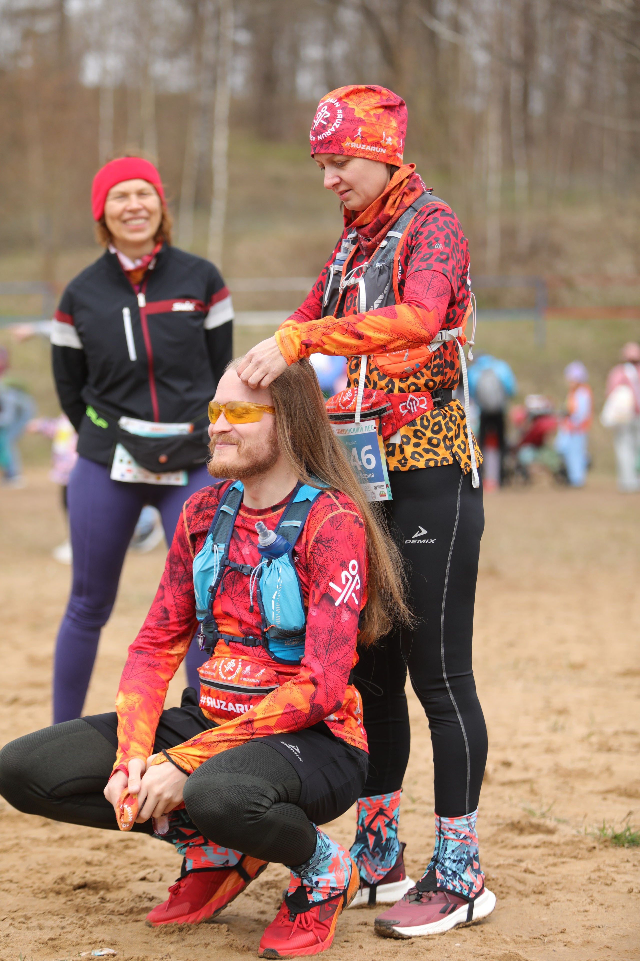 Трейл Химкинский лес, 14 апреля 2024 г. Фотограф Сергей Ловкий