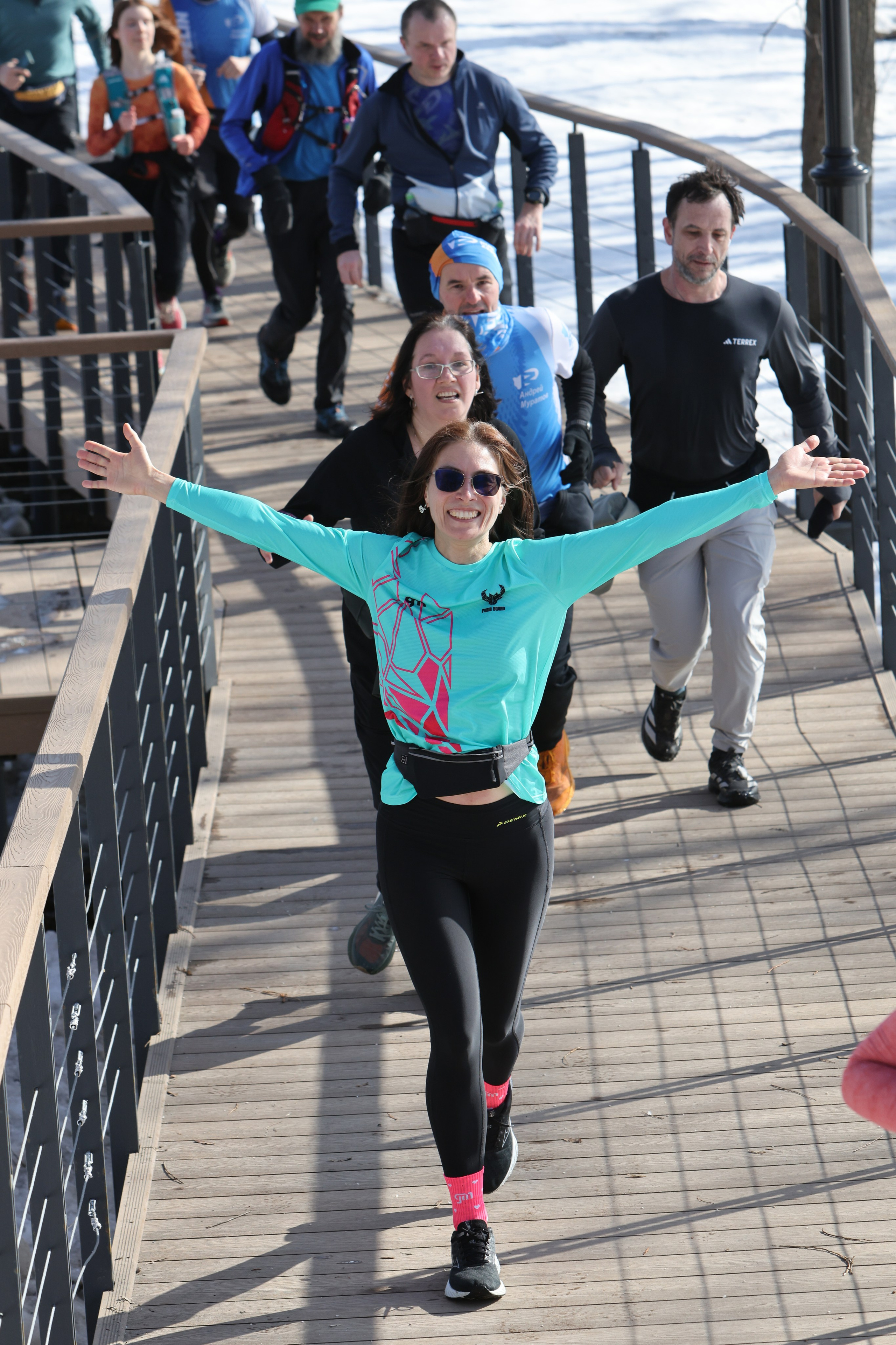 Марафон у дома, Долгопрудный, 15.03.26. Фотограф Сергей Ловкий